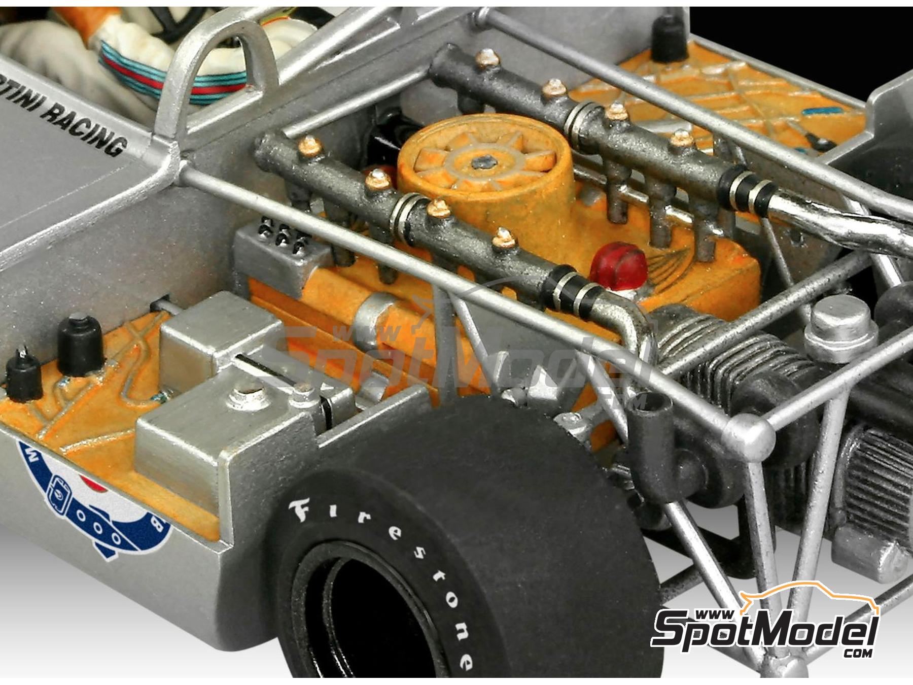 Image 7: Porsche 917/10 Martini Racing Team - Interserie 1974 | Scale model kit in 1/32 scale manufactured by Revell (ref. REV07738, also 4009803077383 and 07738)