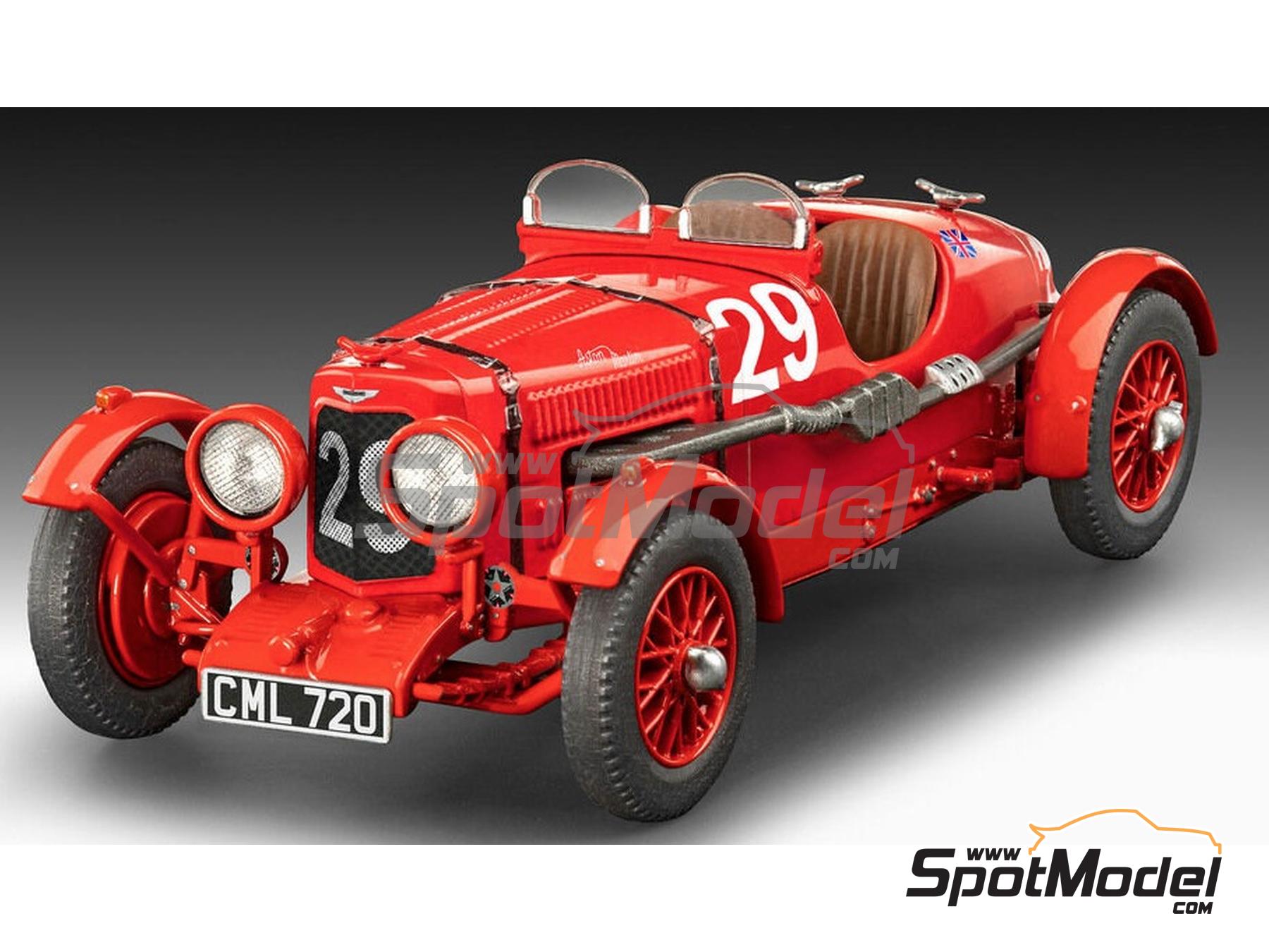Image 6: Aston Martin Ulster Aston Martin Ltd. Team - 24 Hours Le Mans 1935 | Scale model kit in 1/32 scale manufactured by Revell (ref.&nbsp;REV07751, also 4009803077512 and 07751)