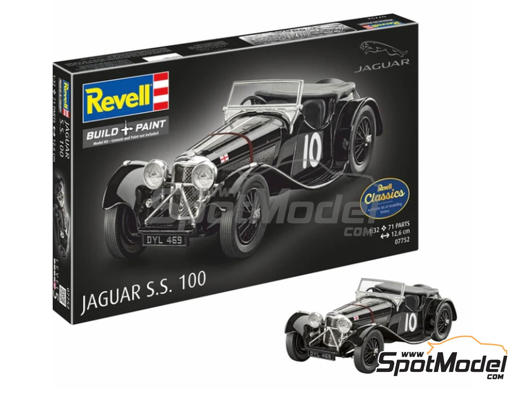 MATCHBOX 1/32 SCALE Jaguar SS-100 plastic kit - #PK-304;complete,unmade,box,a/f. EUR 19,10