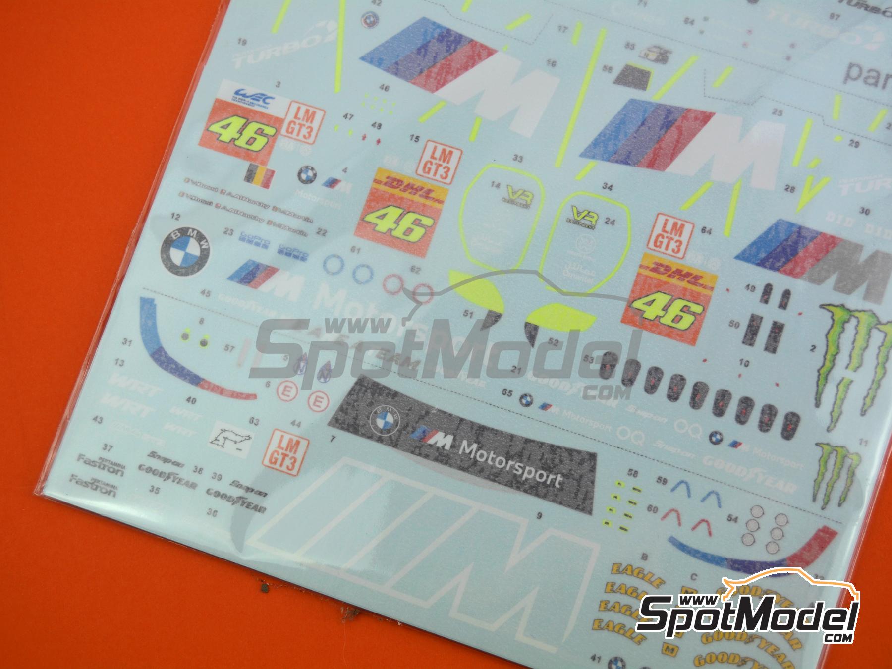 Image 4: BMW M4 GT3 Equipo WRT patrocinado por Pertamax Turbo - 6 Horas de Imola Campeonato del Mundo FIA de Resistencia (WEC) 2024 | Decoraci&oacute;n en escala&nbsp;1/24 fabricado por SK Decals (ref.&nbsp;SK-24226)