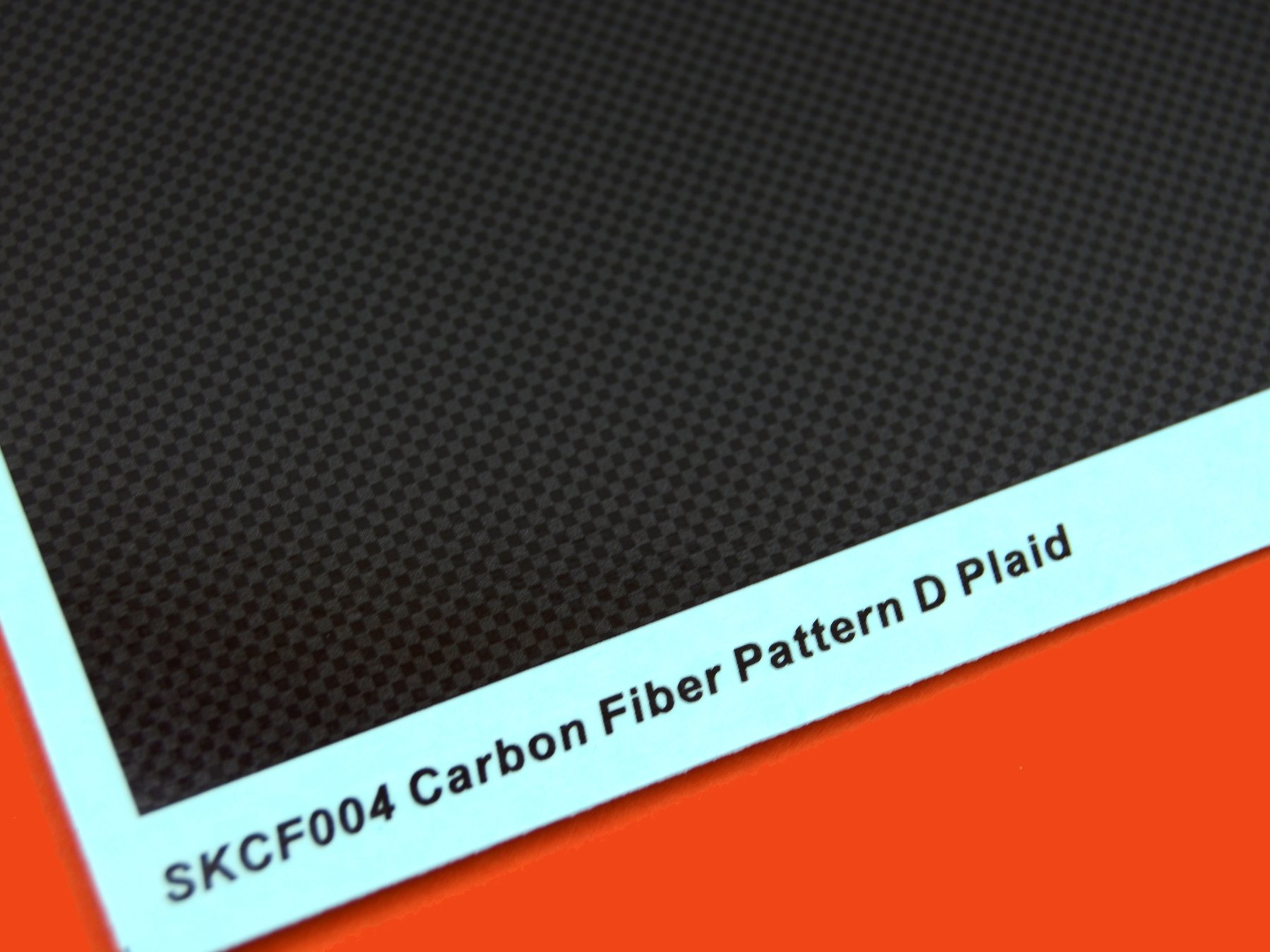 Image 2: Carbon Fiber Decal Pattern D Plaid | Carbon fiber decal in 1/20 scale manufactured by SK Decals (ref. SKCF004, also SK-CF004)