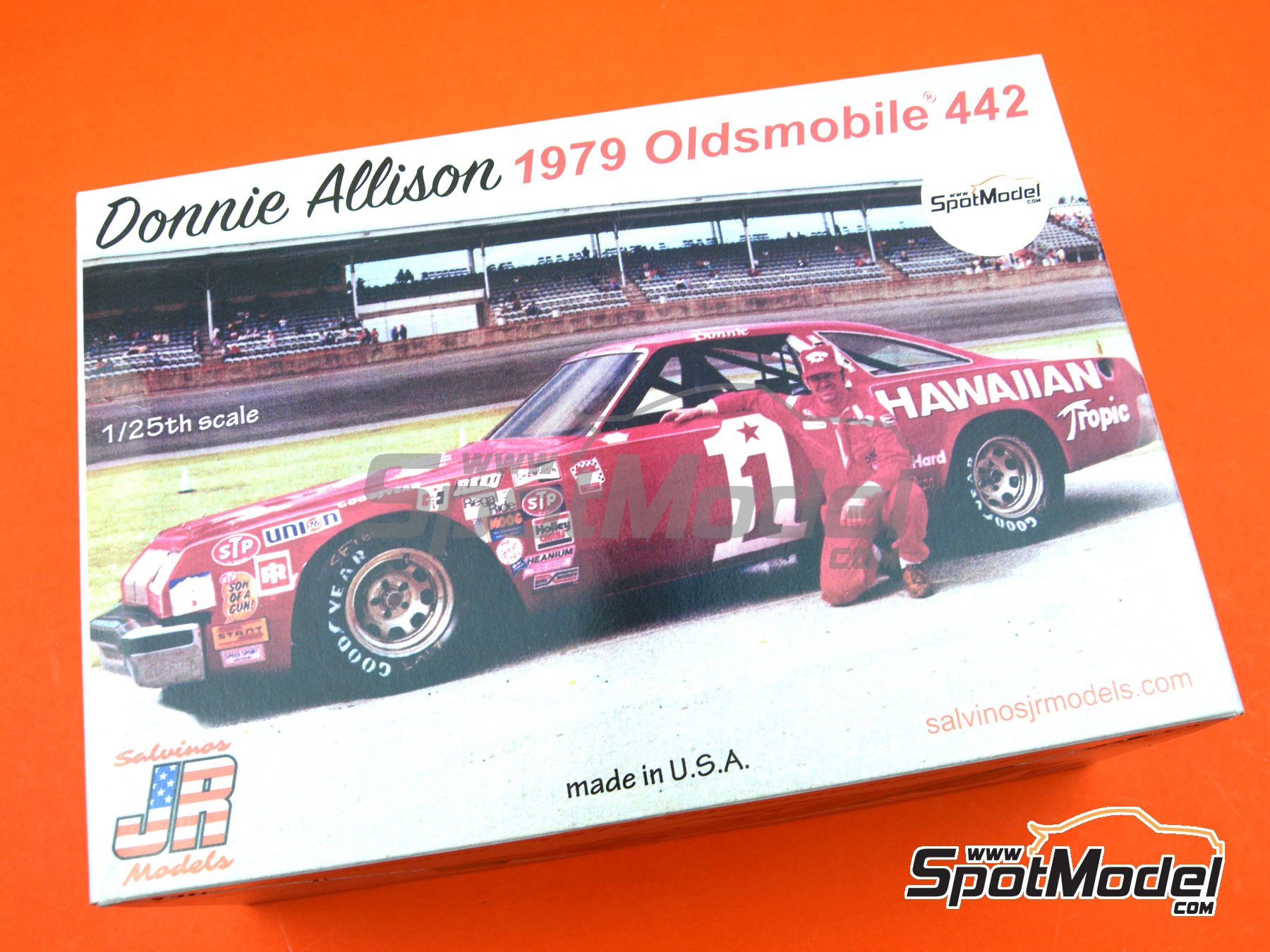 Donnie Allison's Hawaiian Tropic #1 Oldsmobile 442 1979 Daytona 500 Salvinos 