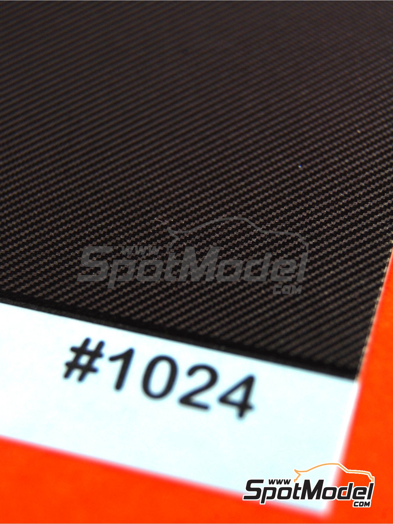 Scale Motorsport 1/24-1/25 Carbon Fiber Twill Weave Black/Pewter Decal 1024 