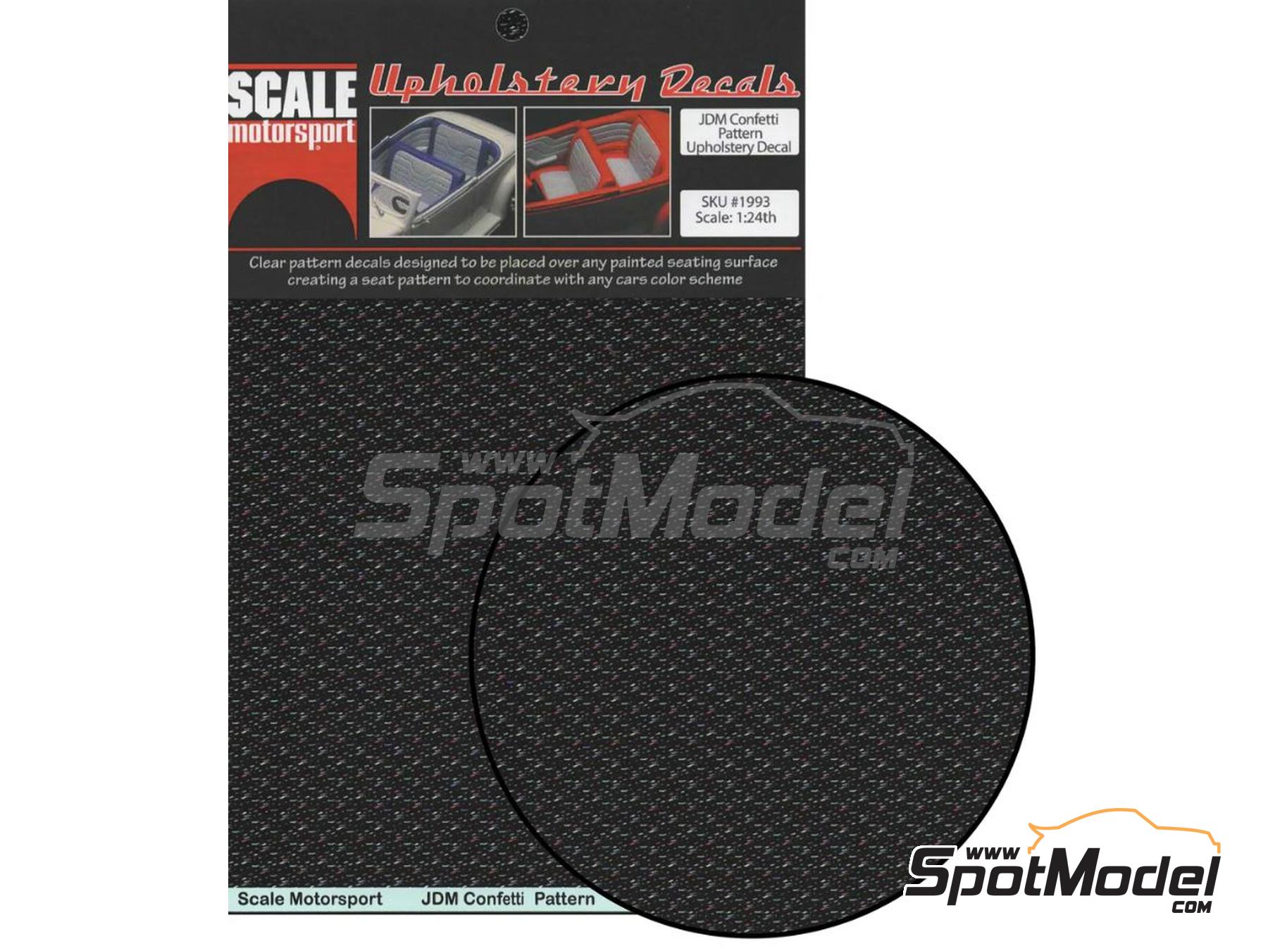 Image 1: JDM Confetti Upholstery | Decals manufactured by Scale Motorsport (ref.&nbsp;SM1993, also 1993)