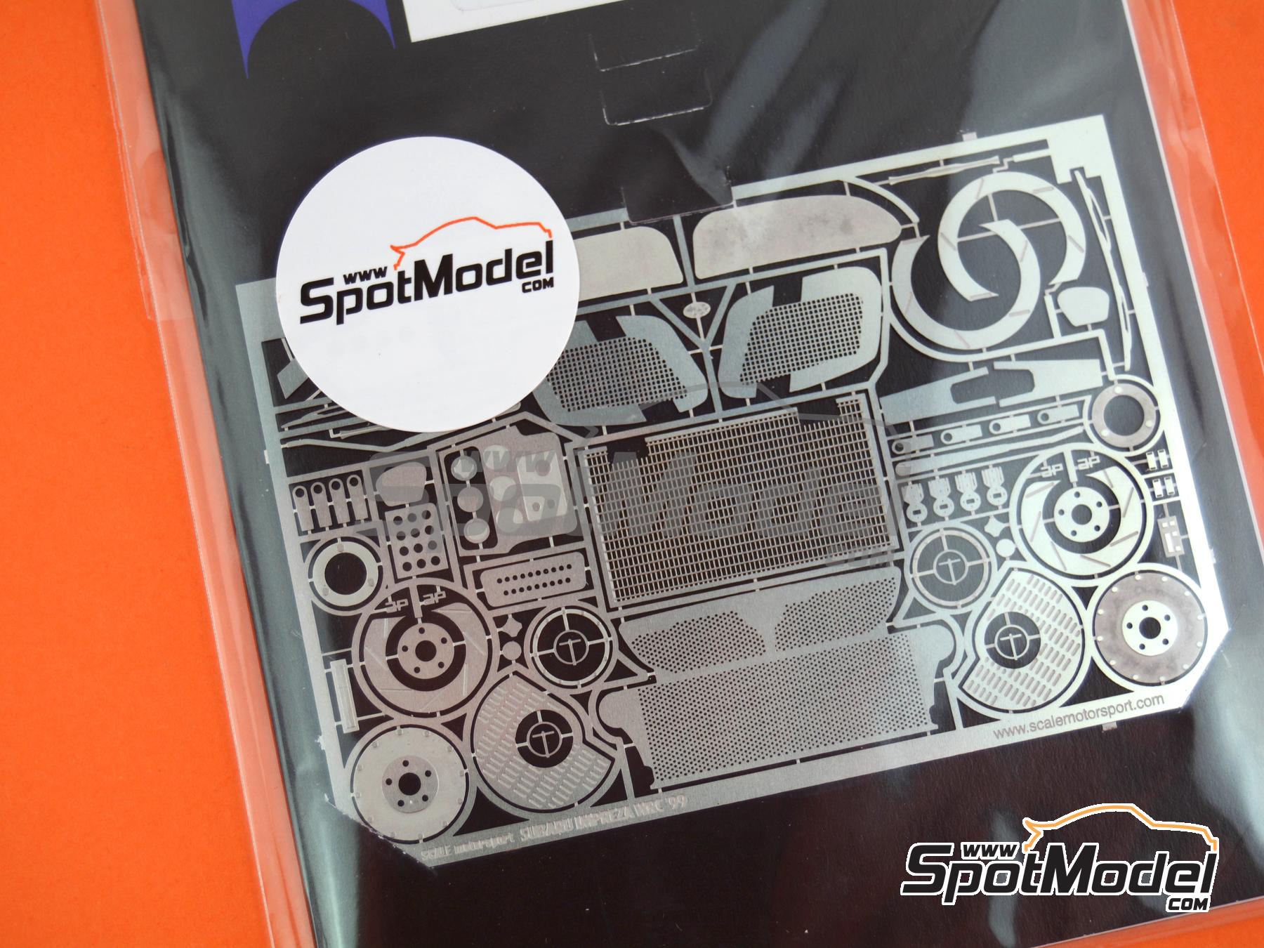 Image 2: Subaru Impreza WRC -  1998 y 1999 | Set de mejora y detallado en escala&nbsp;1/24 fabricado por Scale Motorsport (ref.&nbsp;SM3026, tambien 0810614003263 y 3026)