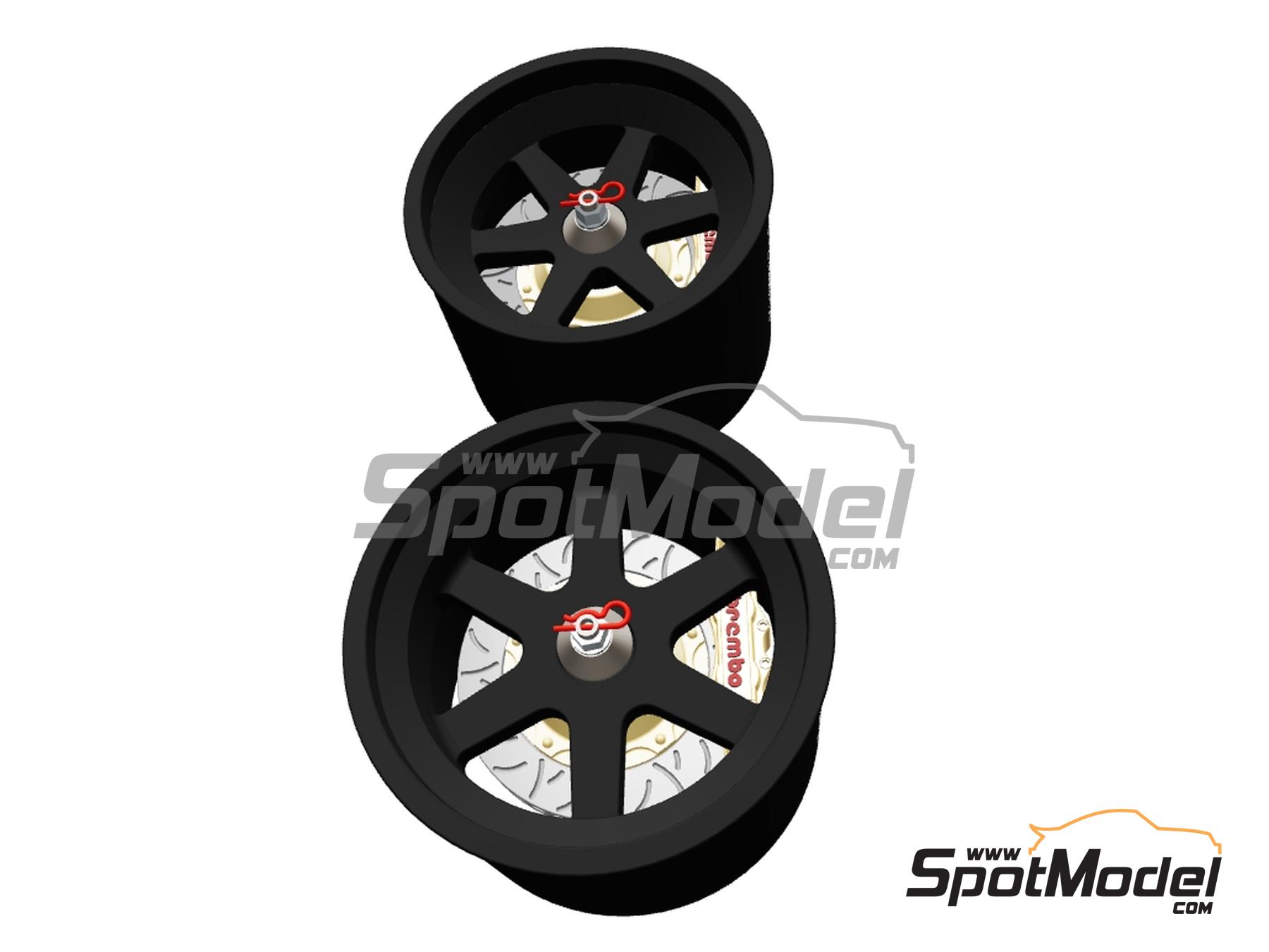Image 4: Sauber Mercedes C9 | Rims in 1/24 scale manufactured by Scale Motorsport (ref.&nbsp;SM6113, also 6113)