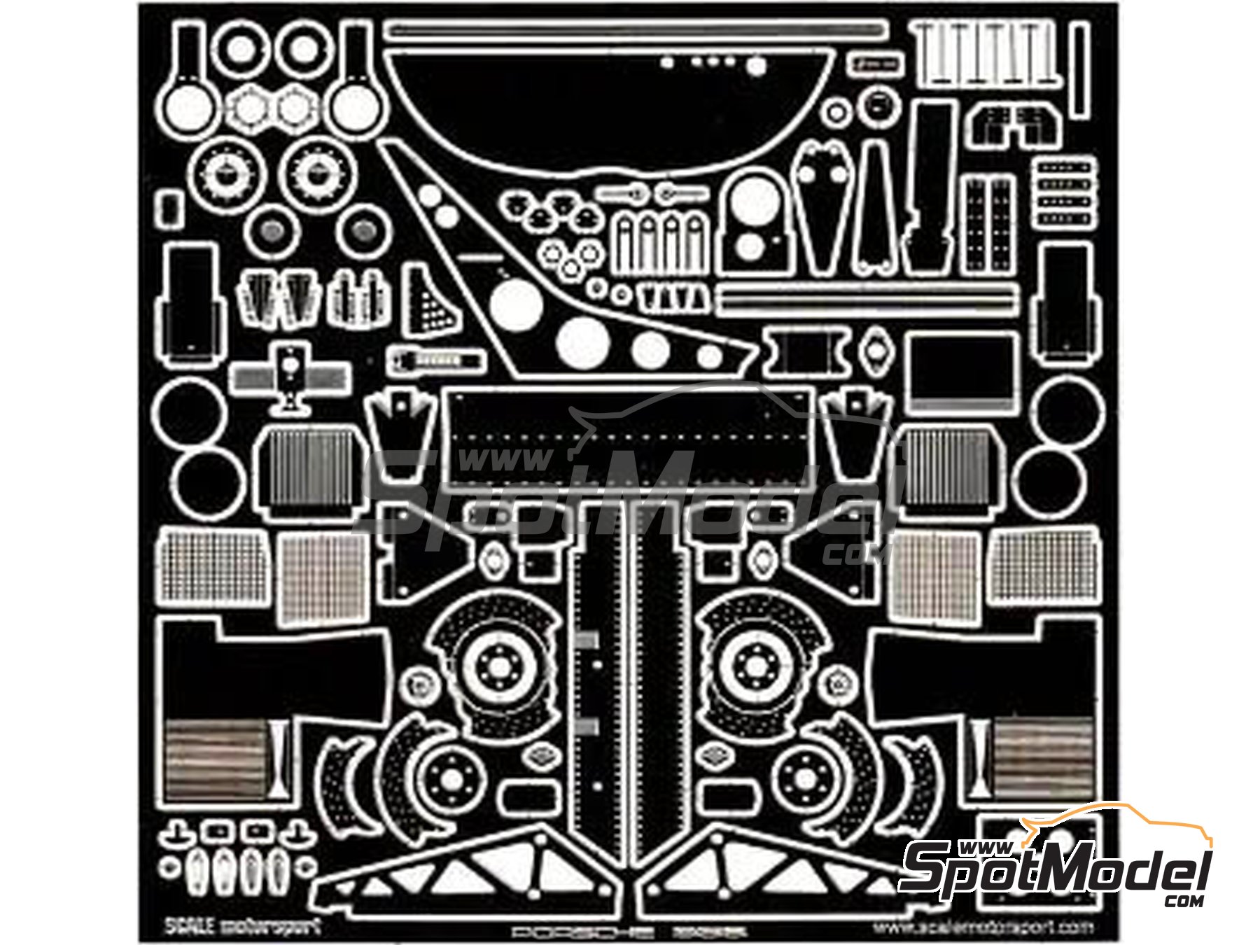 Image 1: Porsche 956 | Set de mejora y detallado en escala&nbsp;1/24 fabricado por Scale Motorsport (ref.&nbsp;SM8022, tambien 8022 y 8012)