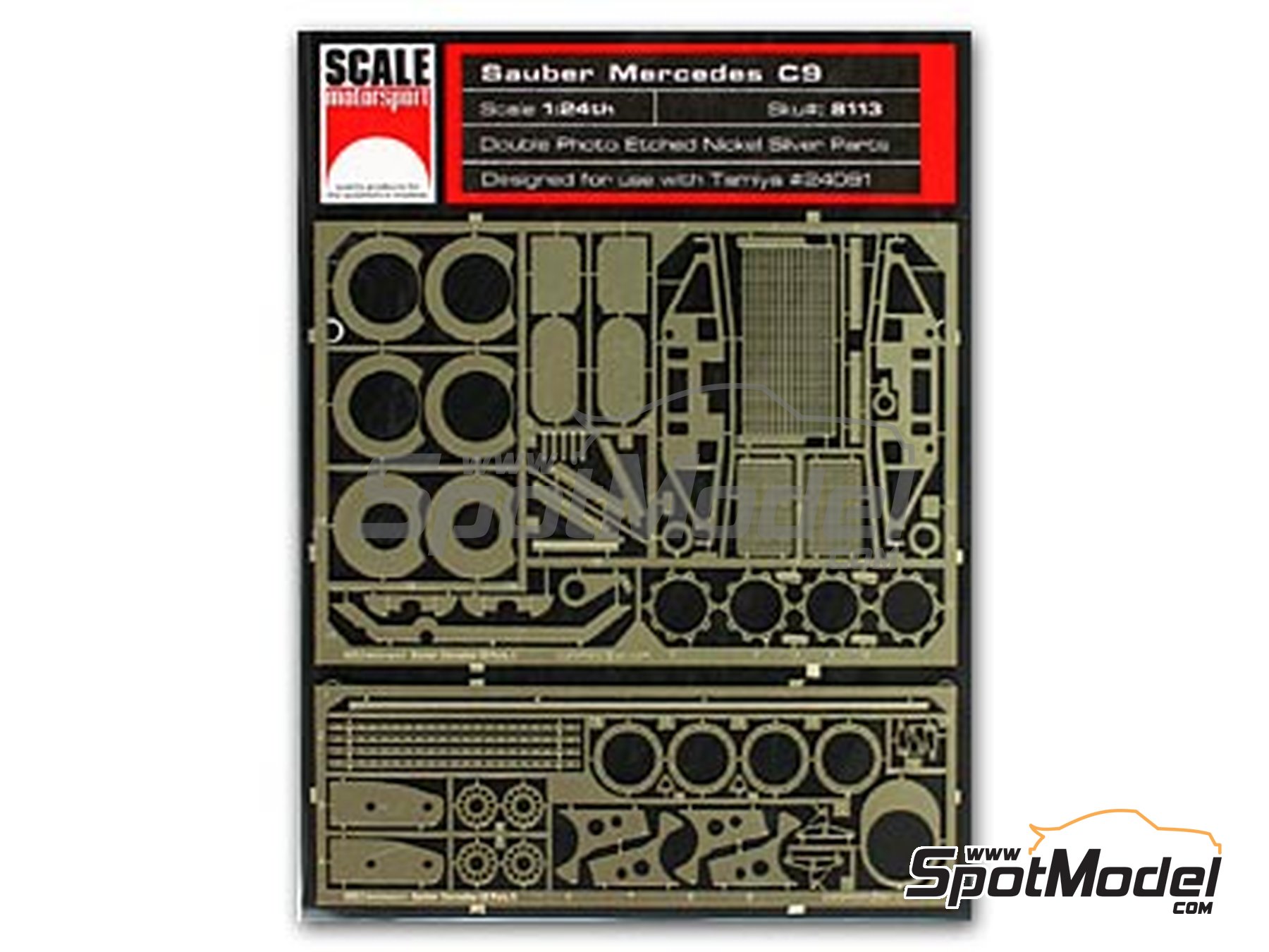 Image 1: Sauber Mercedes C9 | Set de mejora y detallado en escala 1/24 fabricado por Scale Motorsport (ref. SM8113, tambien 8113)