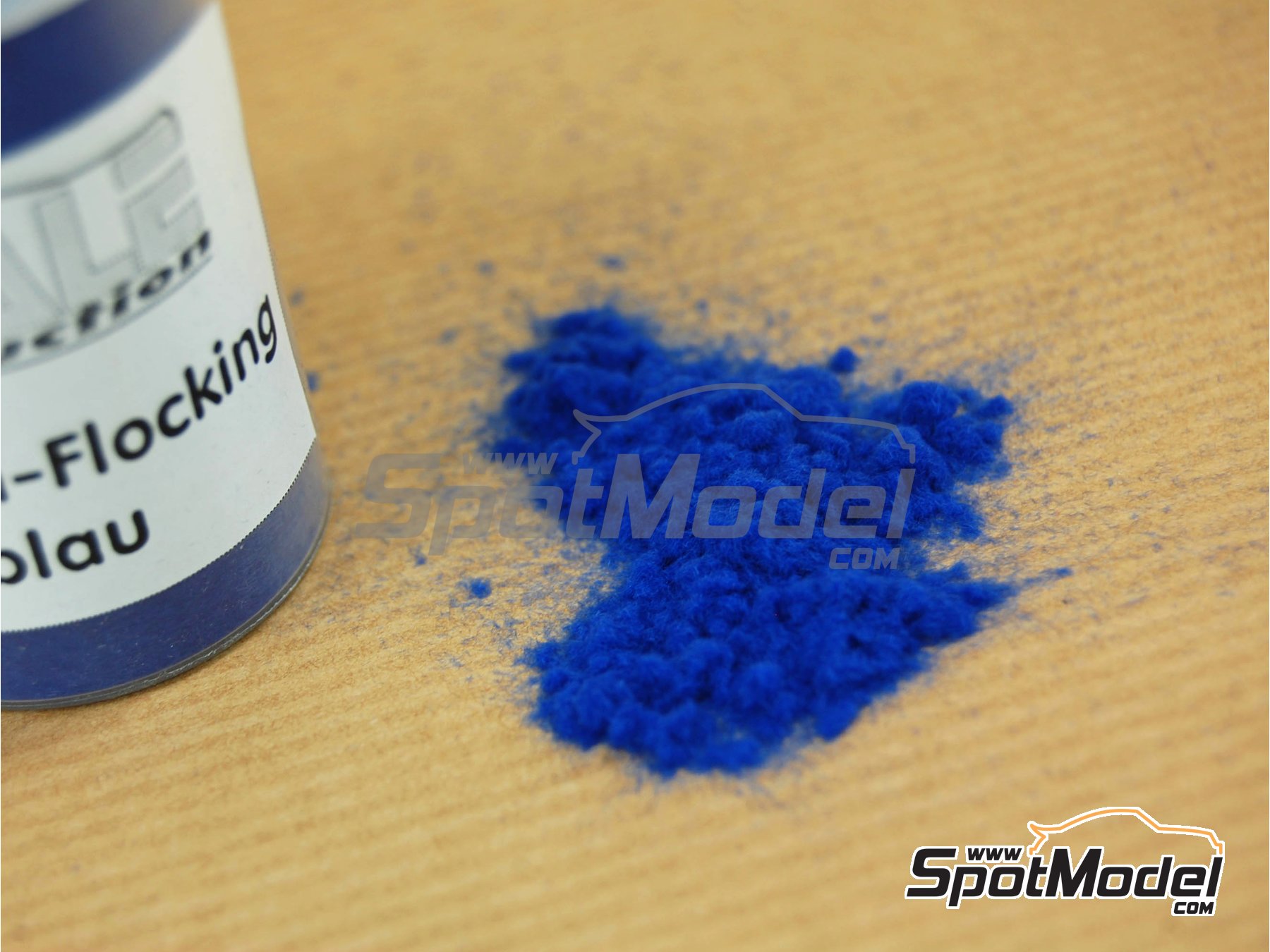 Image 2: Blue - Blau | Flocking manufactured by Scale Production (ref.&nbsp;SP-FLOCK3)