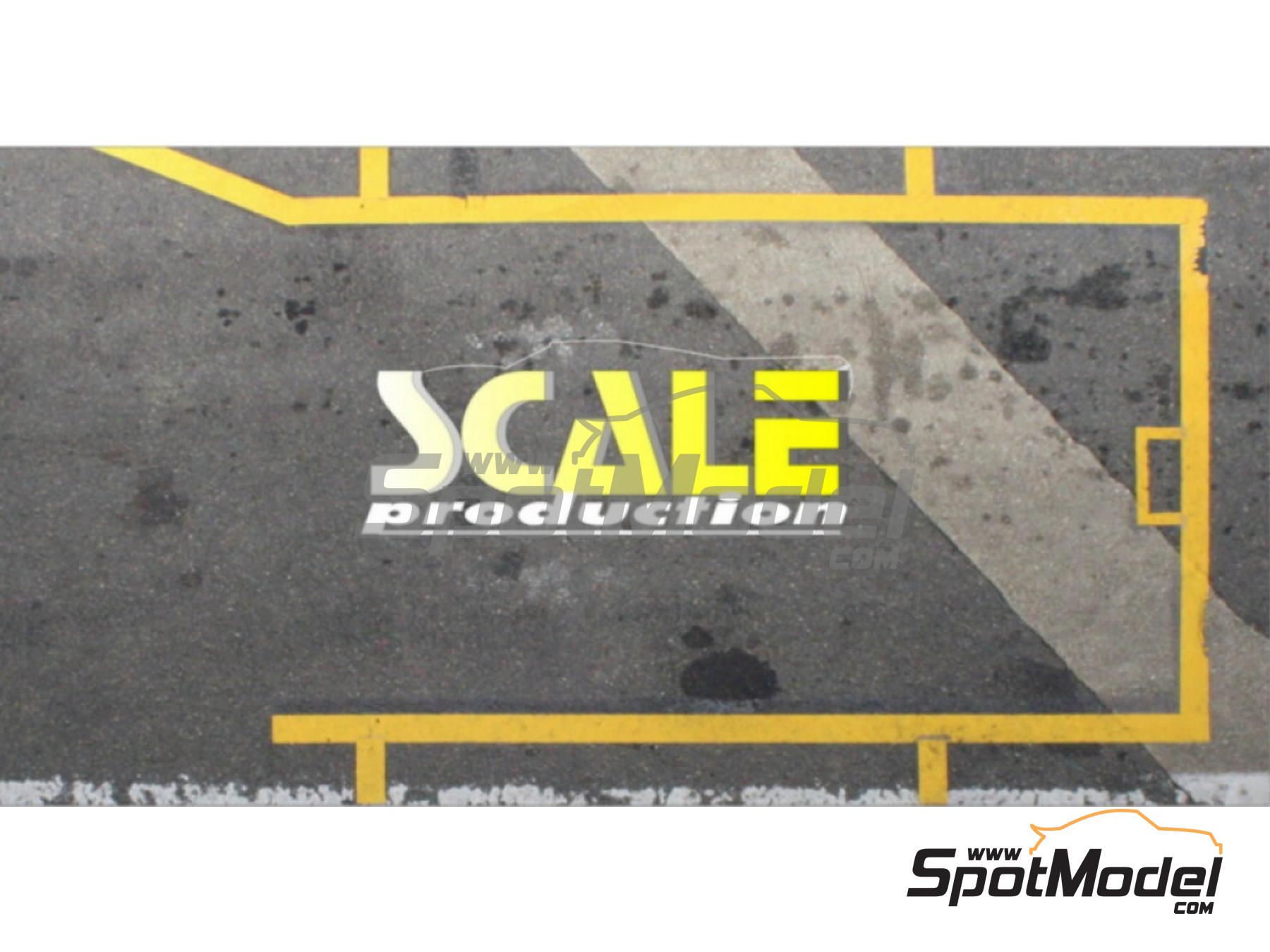 Image 1: Pegatinas autoadhesivas de pit-lane - Versi&oacute;n 8 | Detalle en escala&nbsp;1/24 fabricado por Scale Production (ref.&nbsp;SP24-BB8)