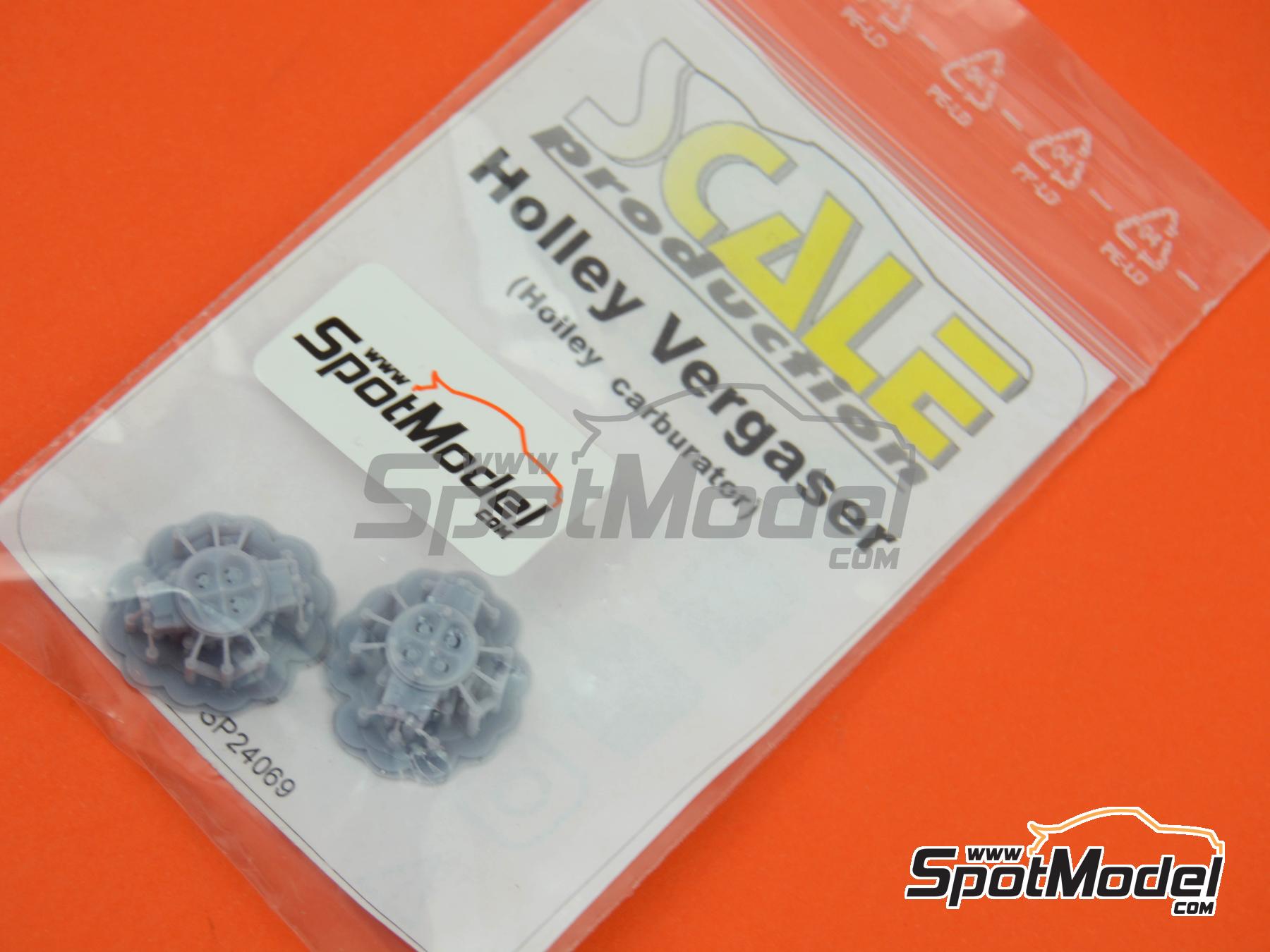 Image 3: Carburador Holley | Detalle en escala&nbsp;1/24 fabricado por Scale Production (ref.&nbsp;SP24069)