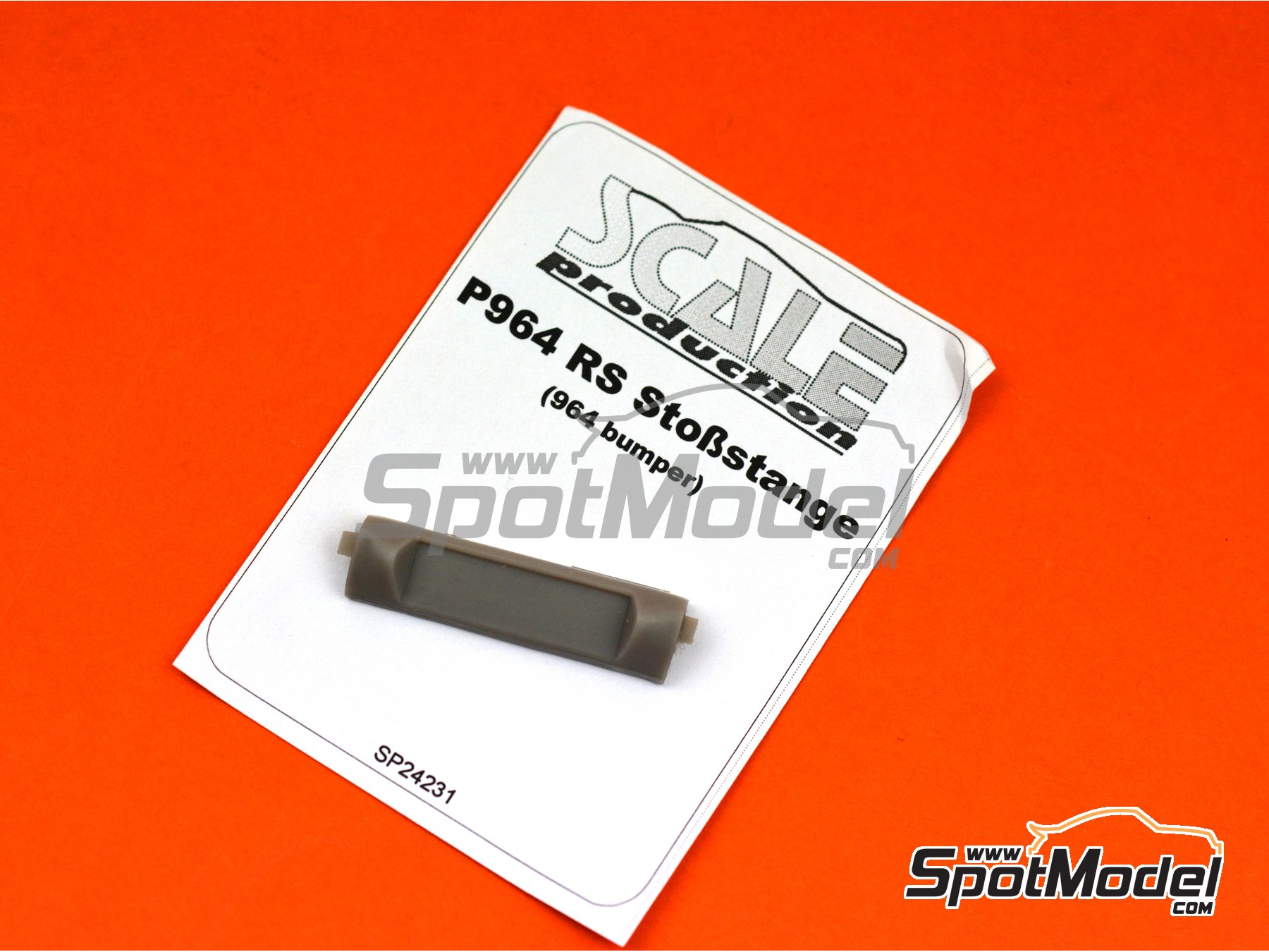 Image 2: Porsche 964 RS bumper | Transkit in 1/24 scale manufactured by Scale Production (ref.&nbsp;SP24231)