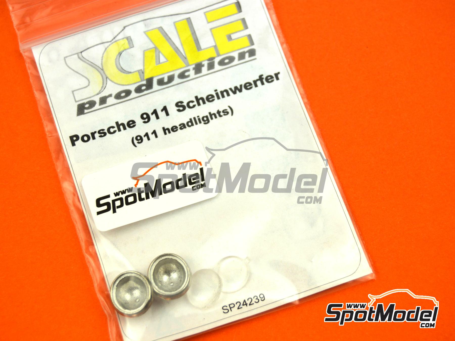 Image 7: Faros Porsche 911 | Luces en escala&nbsp;1/24 fabricado por Scale Production (ref.&nbsp;SP24239)