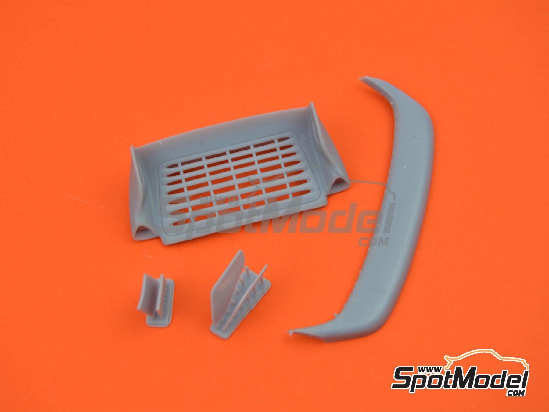 Image 9: Porsche 993 GT2 rear wing type 2 | Wing set in 1/24 scale manufactured by Scale Production (ref.&nbsp;SP24262-2, also SP24262#2)