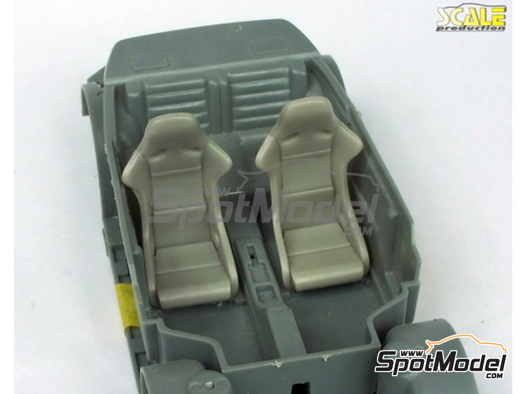 Image 2: Porsche RS Baquet | Seat in 1/24 scale manufactured by Scale Production (ref.&nbsp;SP24270)