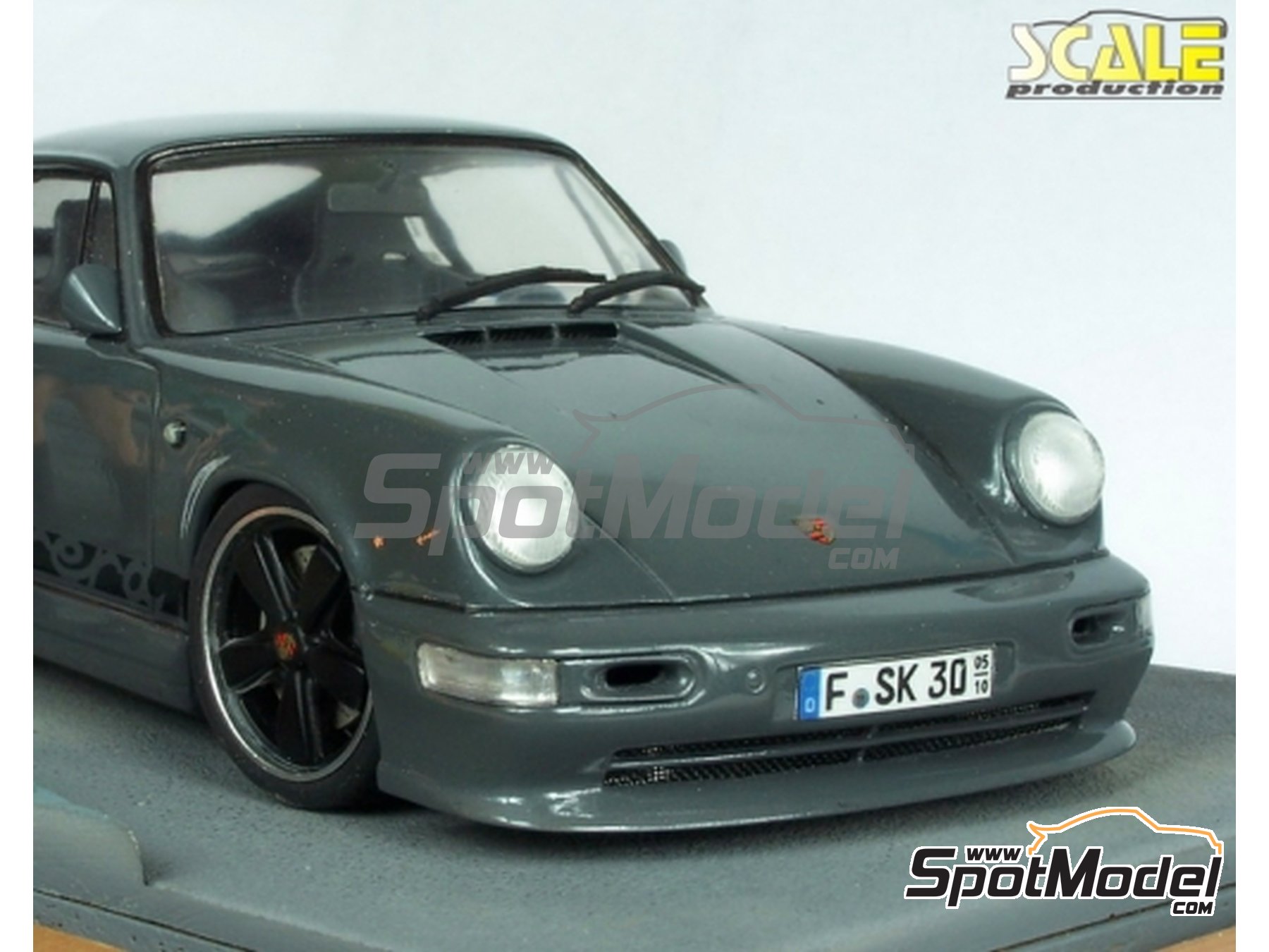 Image 1: Porsche 964 RS air intakes | Detail in 1/24 scale manufactured by Scale Production (ref.&nbsp;SP24272)