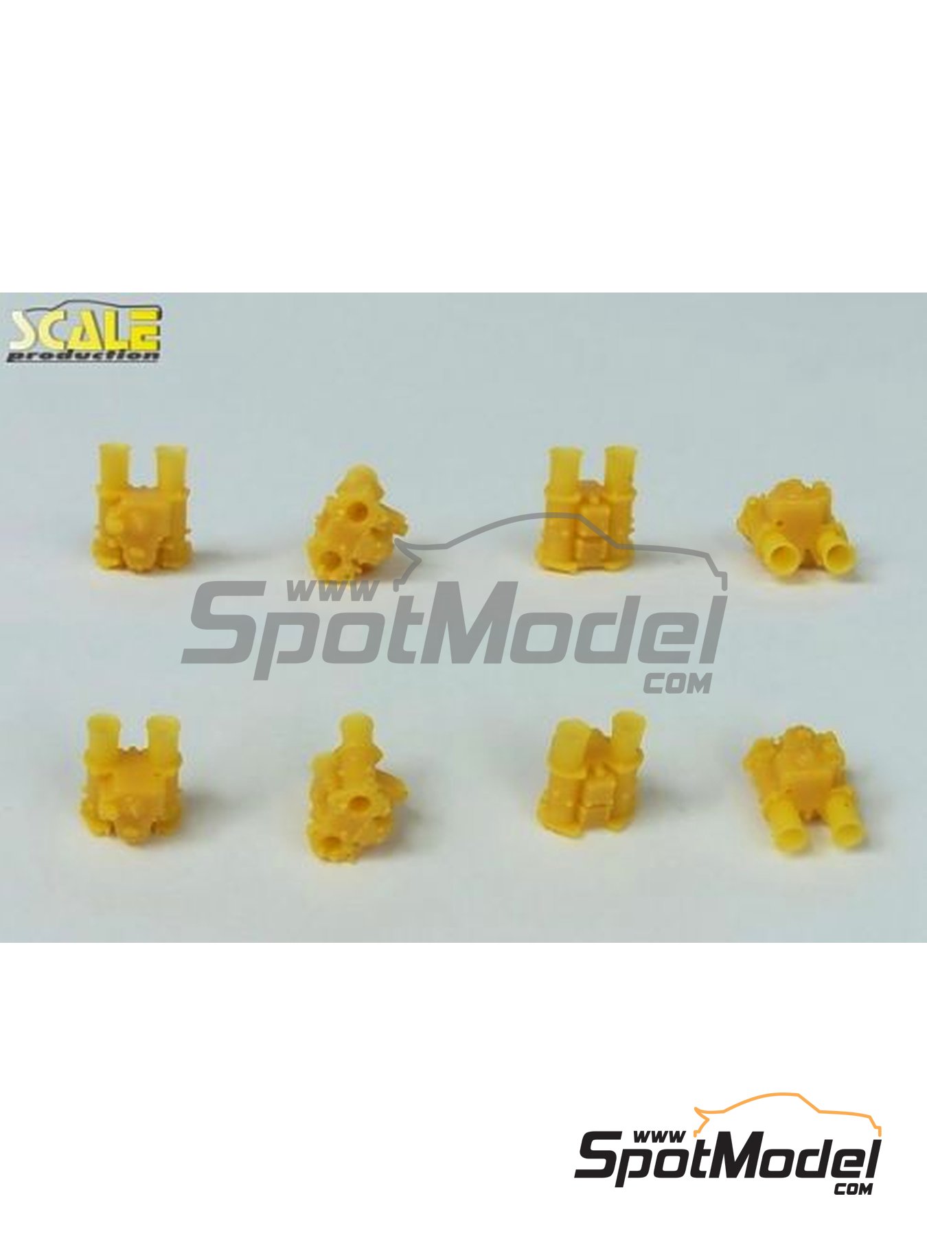 Scale Production 1/24 Weber Carburettor 2pcs 
