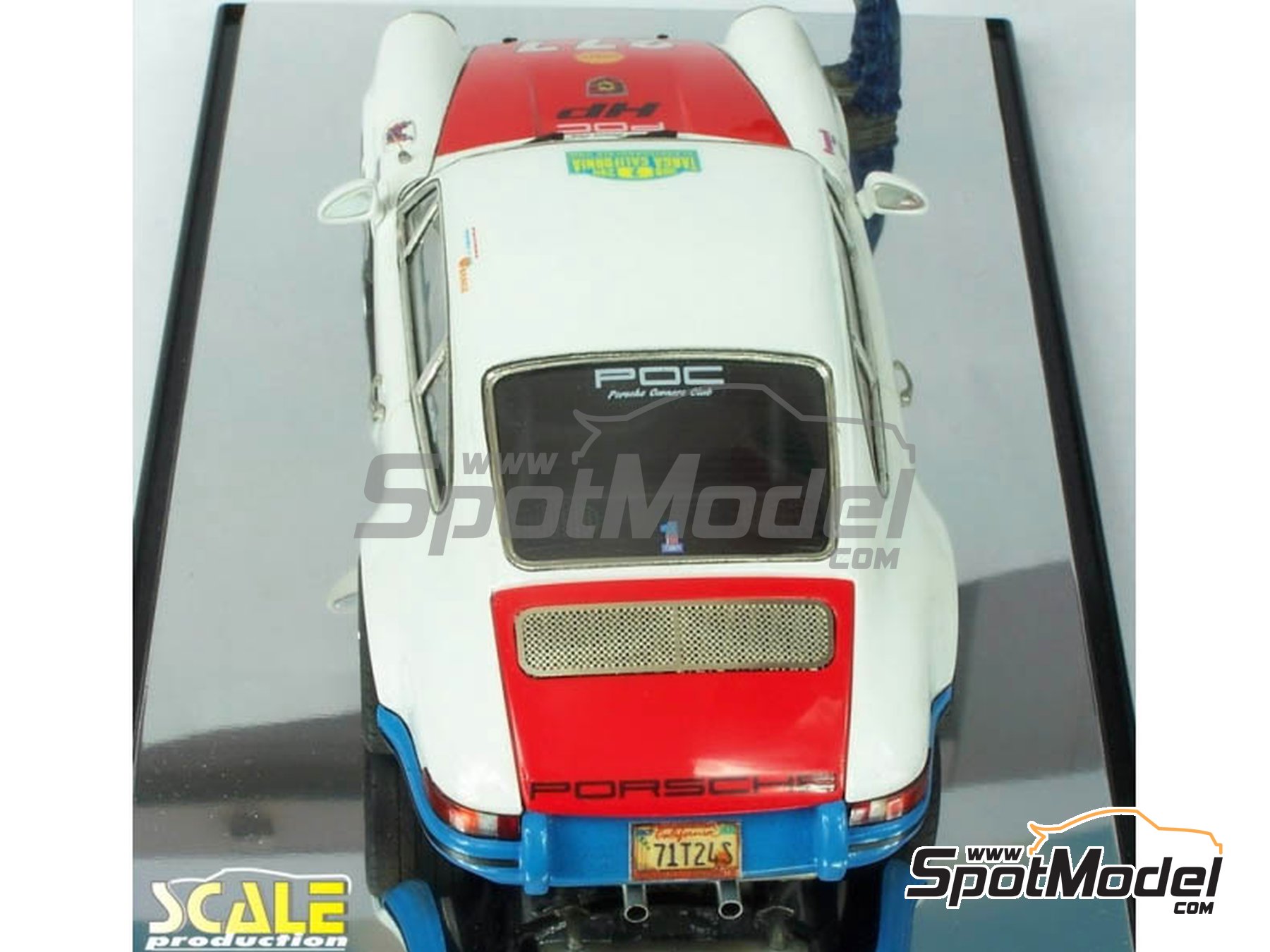 Image 4: 911 outlaw ventilation grille | Detail in 1/24 scale manufactured by Scale Production (ref.&nbsp;SP24276)