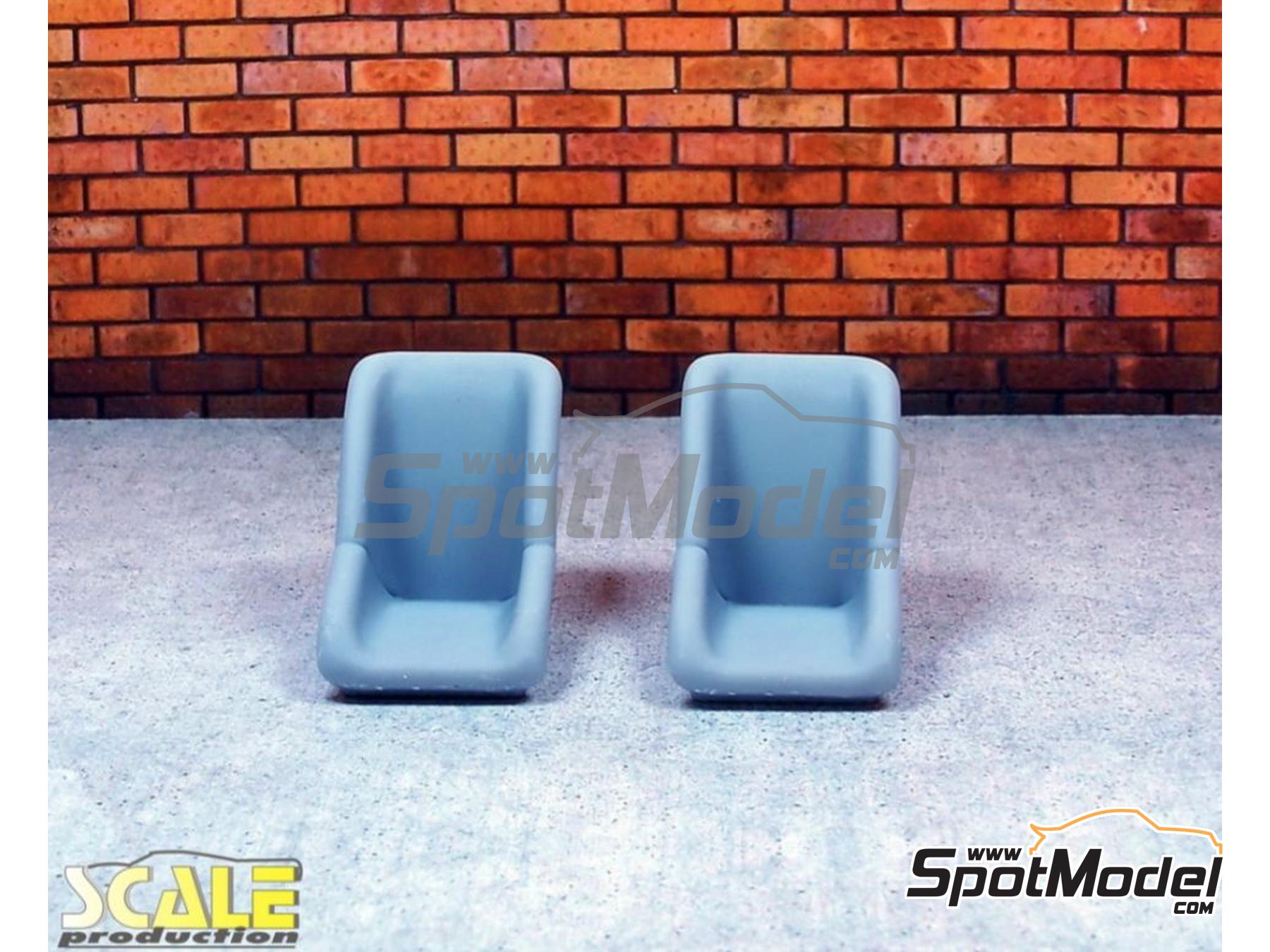 Image 1: Seats Classic type 2 | Seat in 1/24 scale manufactured by Scale Production (ref.&nbsp;SP24327)