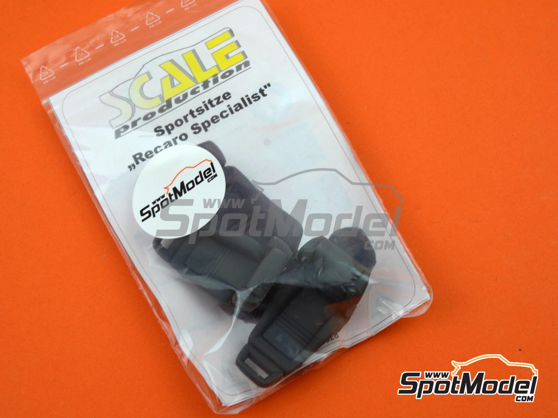 Image 2: Recaro Specialist | Asientos en escala&nbsp;1/24 fabricado por Scale Production (ref.&nbsp;SP24328)