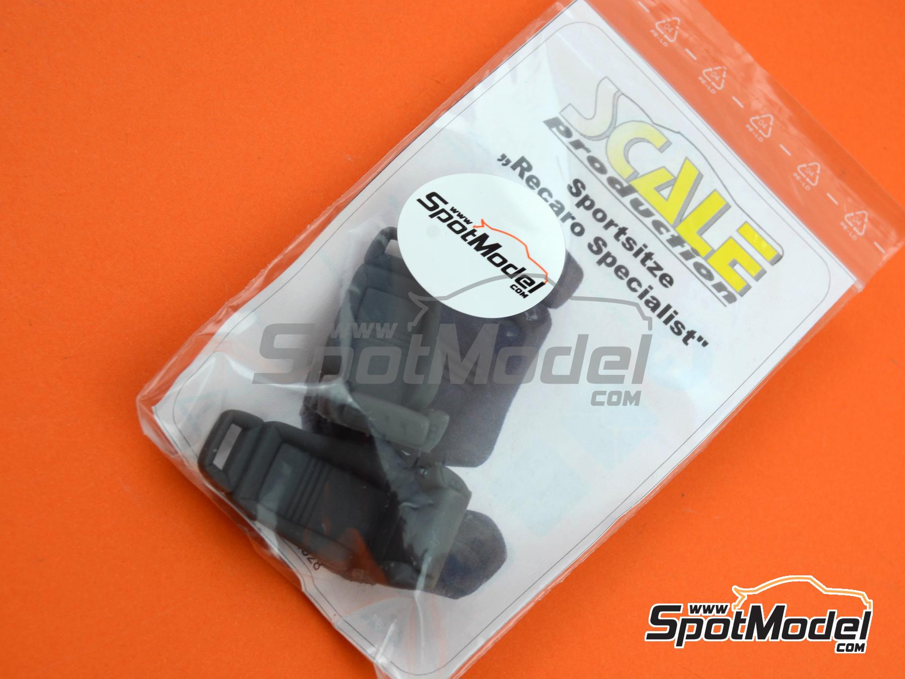Image 3: Recaro Specialist | Asientos en escala&nbsp;1/24 fabricado por Scale Production (ref.&nbsp;SP24328)