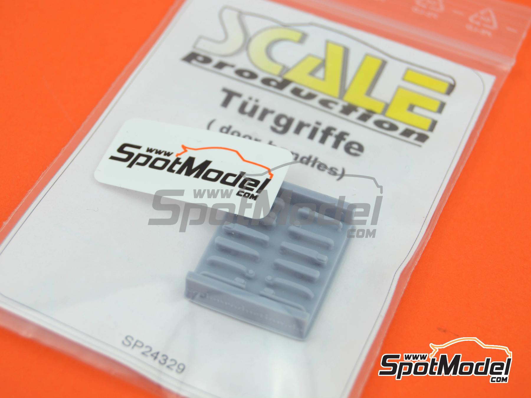 Image 3: Door handles | Detail in 1/24 scale manufactured by Scale Production (ref.&nbsp;SP24329)