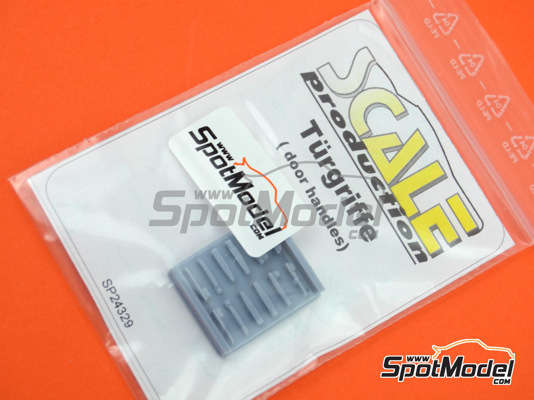 Image 5: Door handles | Detail in 1/24 scale manufactured by Scale Production (ref.&nbsp;SP24329)