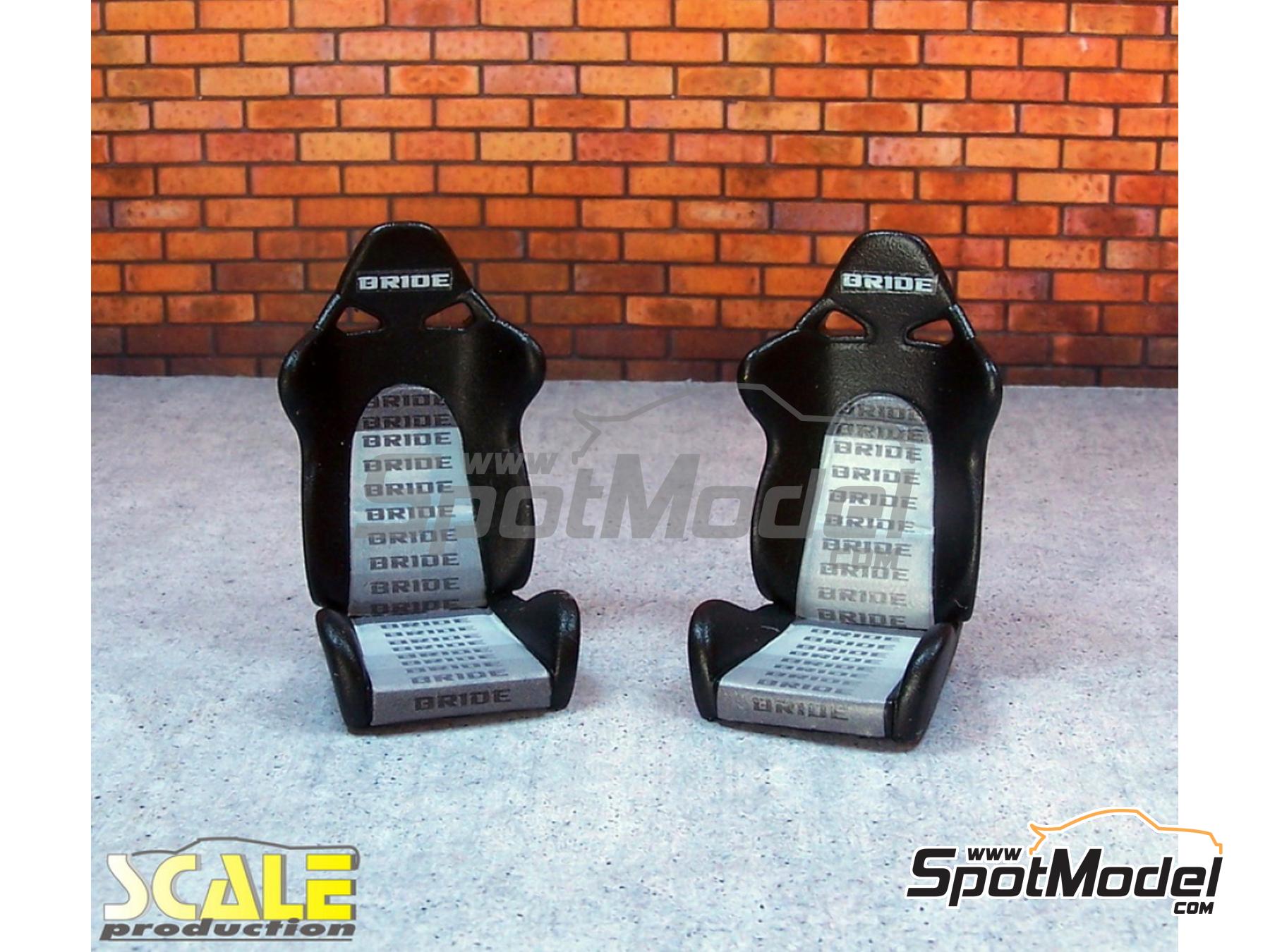 Image 2: Bride Cuga | Seat in 1/24 scale manufactured by Scale Production (ref. SP24334, also SP24334-WITHOUT-DECA)
