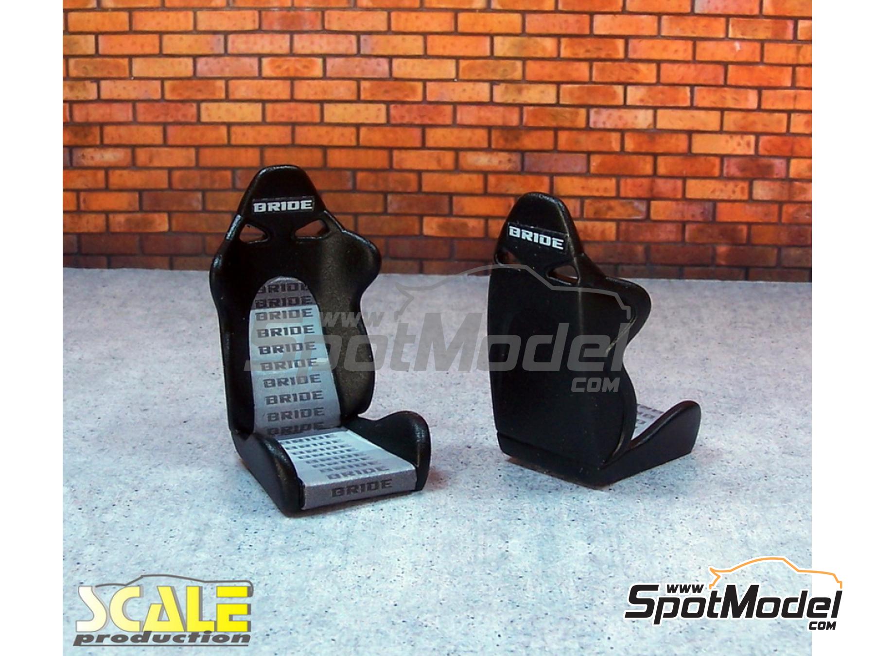 Image 3: Bride Cuga | Seat in 1/24 scale manufactured by Scale Production (ref. SP24334, also SP24334-WITHOUT-DECA)