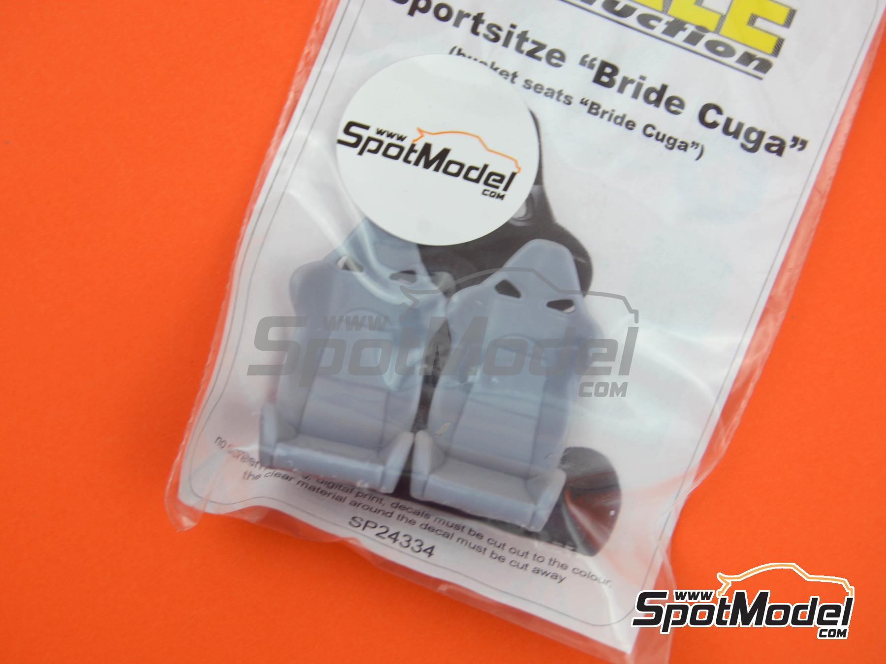 Image 6: Bride Cuga | Seat in 1/24 scale manufactured by Scale Production (ref. SP24334, also SP24334-WITHOUT-DECA)