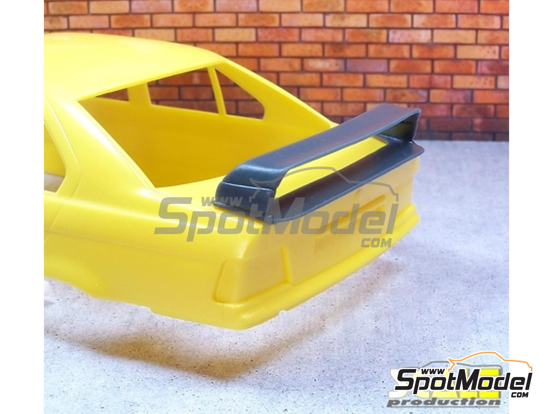 Image 2: BMW E36 Class 2 rear wing | Wing set in 1/24 scale manufactured by Scale Production (ref. SP24339)