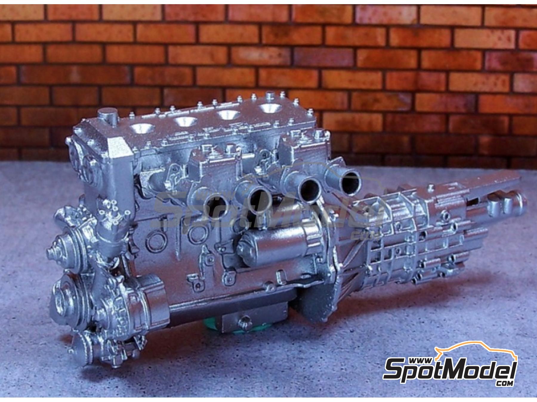 Image 2: Opel Manta/Ascona 400 2.4L | Motor en escala&nbsp;1/24 fabricado por Scale Production (ref.&nbsp;SP24342)