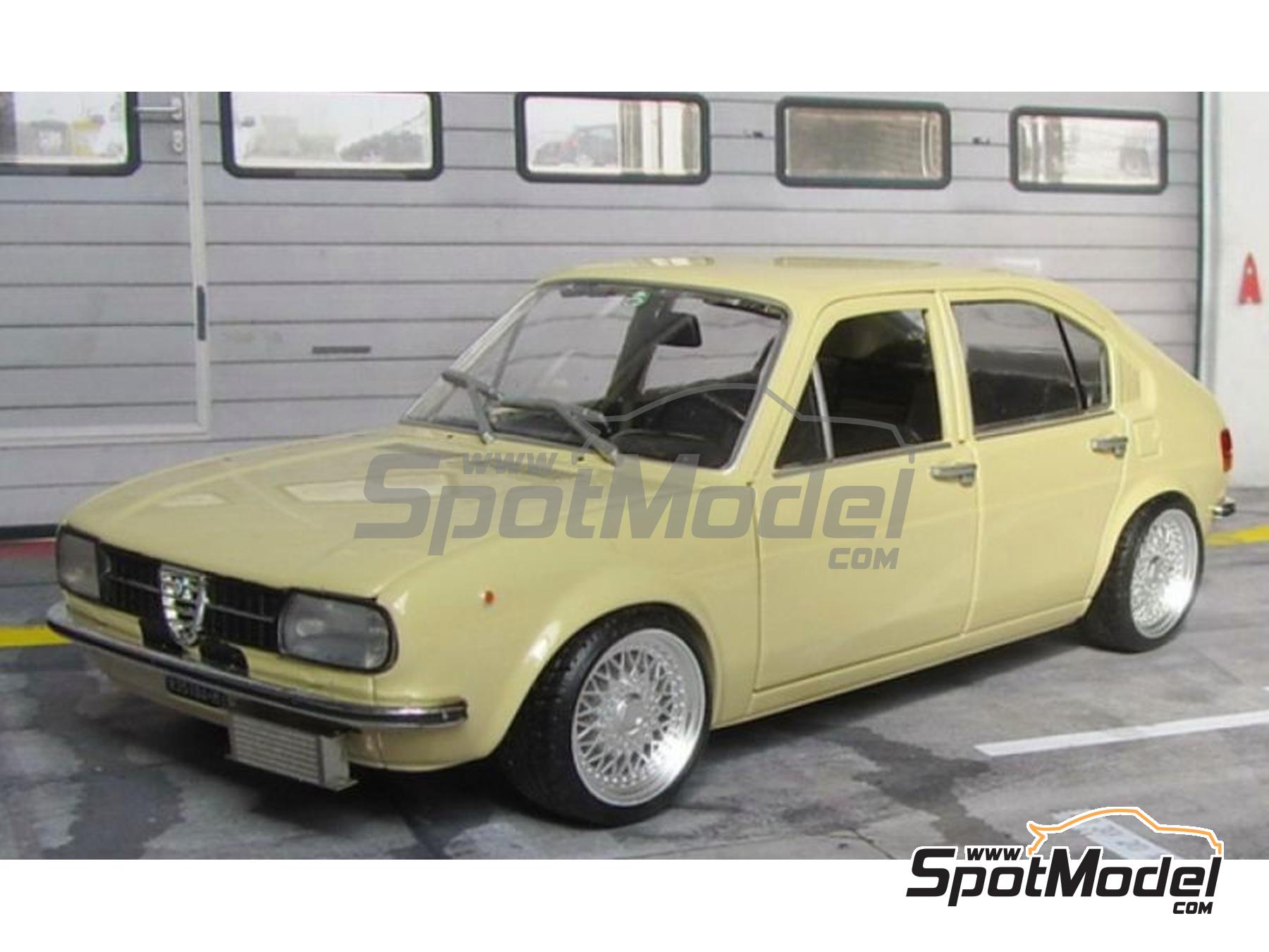 Image 3: Radiador de aceite | Detalle en escala&nbsp;1/24 fabricado por Scale Production (ref.&nbsp;SPE24025)