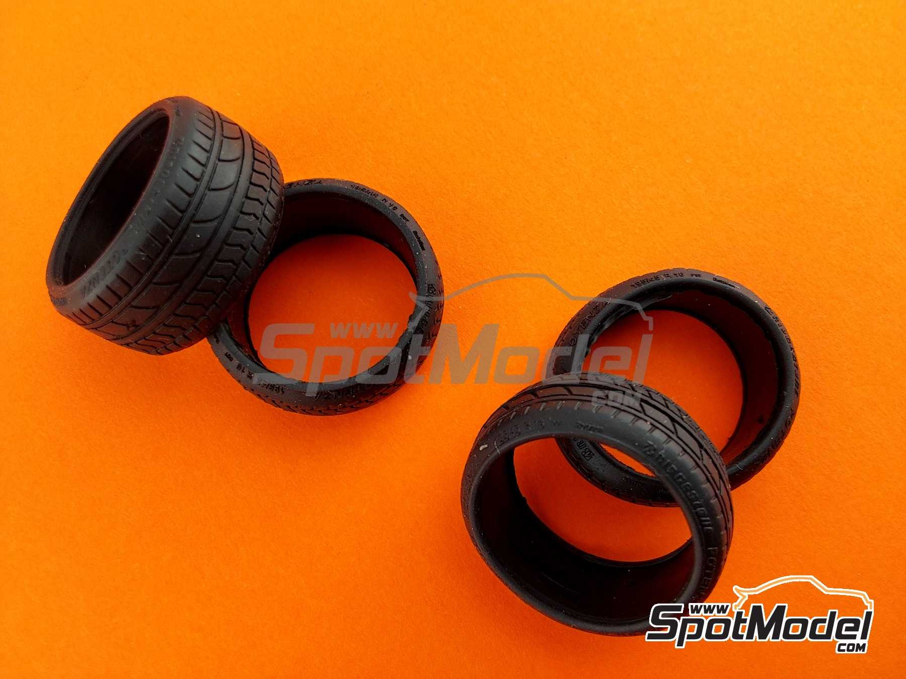 Image 5: Bridgestone de 21 pulgadas Perfil "estirado" | Neum&aacute;ticos en escala&nbsp;1/24 fabricado por Scale Production (ref.&nbsp;SPR24032)