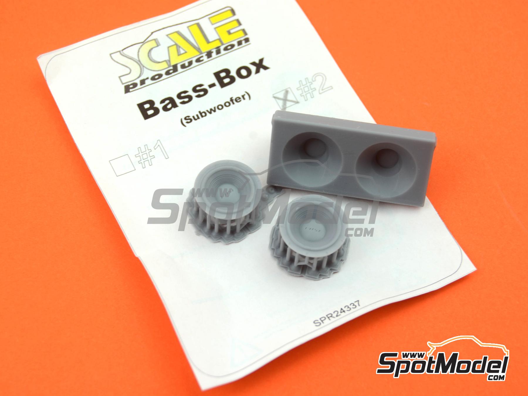 Image 5: Bass-Box | Detail in 1/24 scale manufactured by Scale Production (ref.&nbsp;SP24337-2, also SP24337#2)