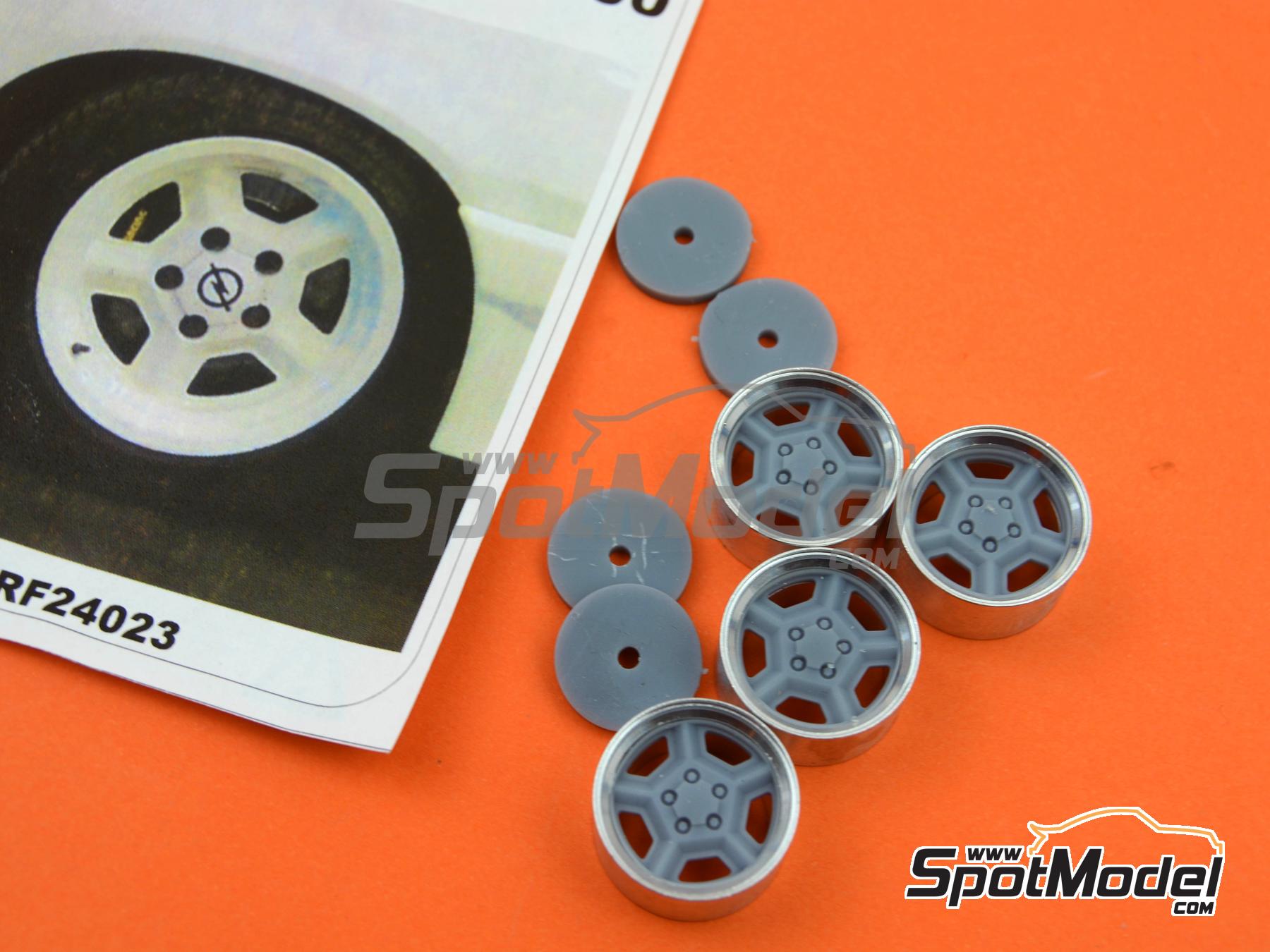 Image 2: Llanta Ronal de 15 pulgadas para Opel 400 | Llantas en escala&nbsp;1/24 fabricado por Scale Production (ref.&nbsp;SPRF24023)