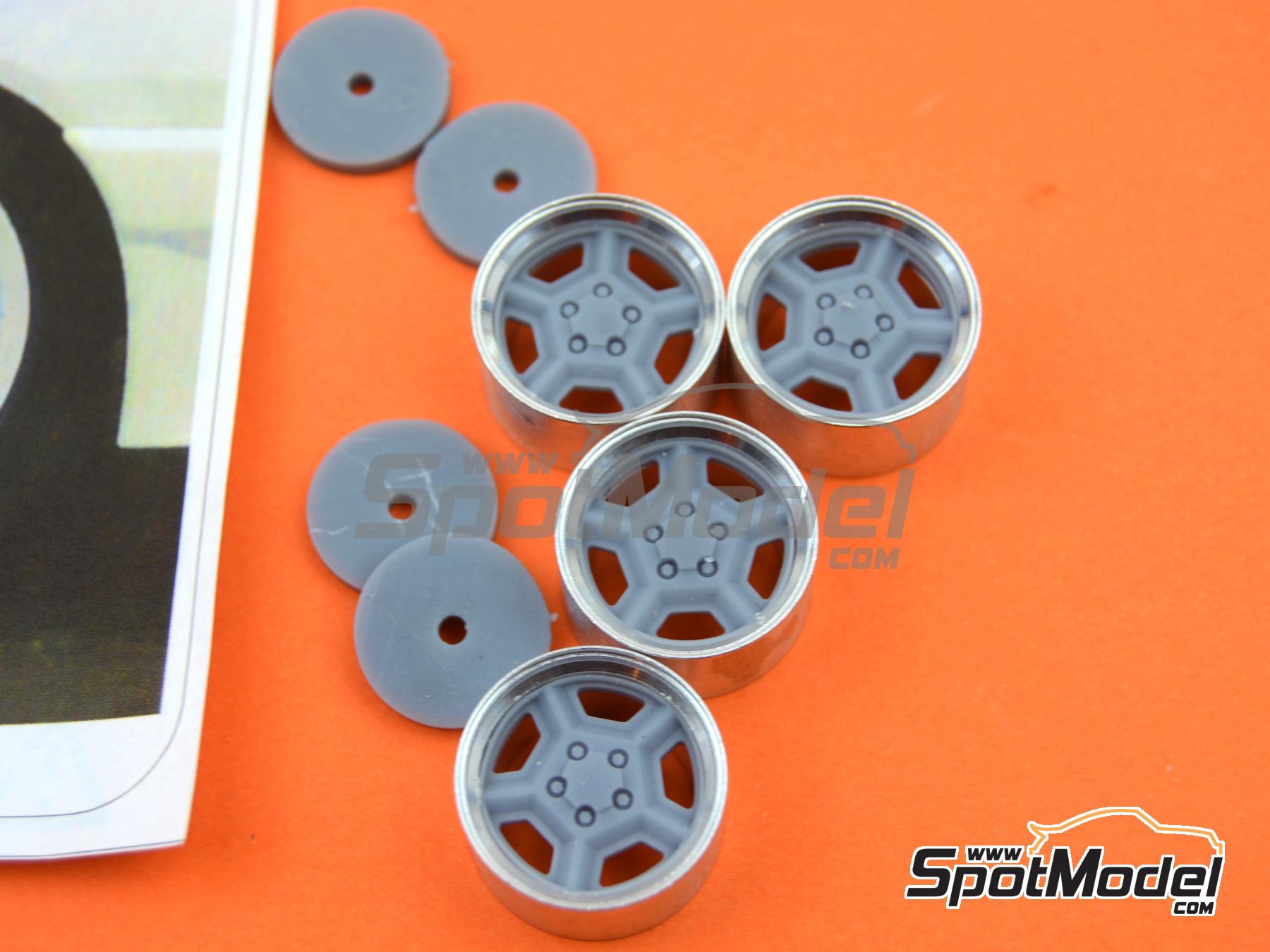 Image 4: Llanta Ronal de 15 pulgadas para Opel 400 | Llantas en escala&nbsp;1/24 fabricado por Scale Production (ref.&nbsp;SPRF24023)