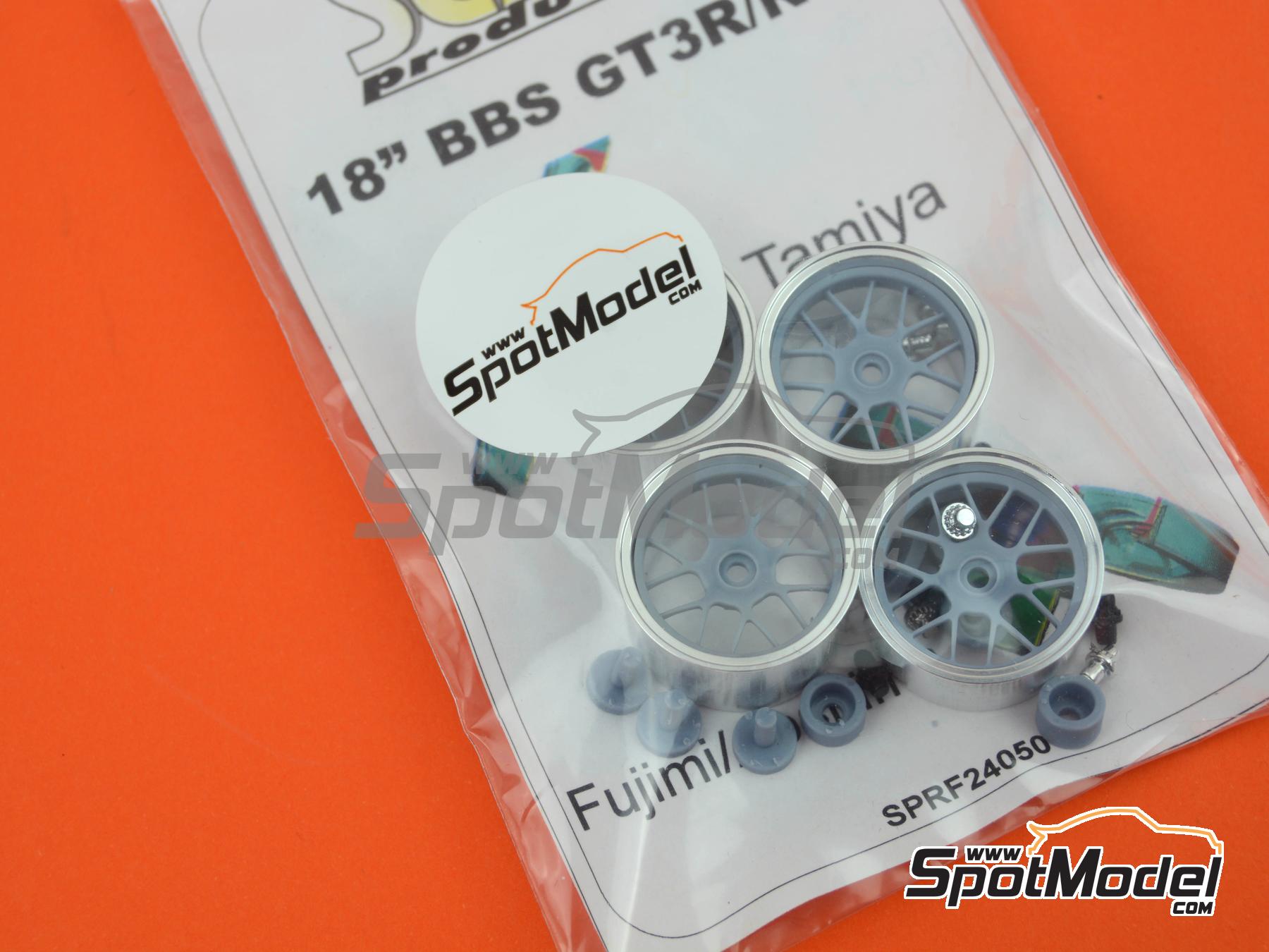 Image 5: BBS GT3 18 pulgadas | Llantas en escala&nbsp;1/24 fabricado por Scale Production (ref.&nbsp;SPRF24050S)