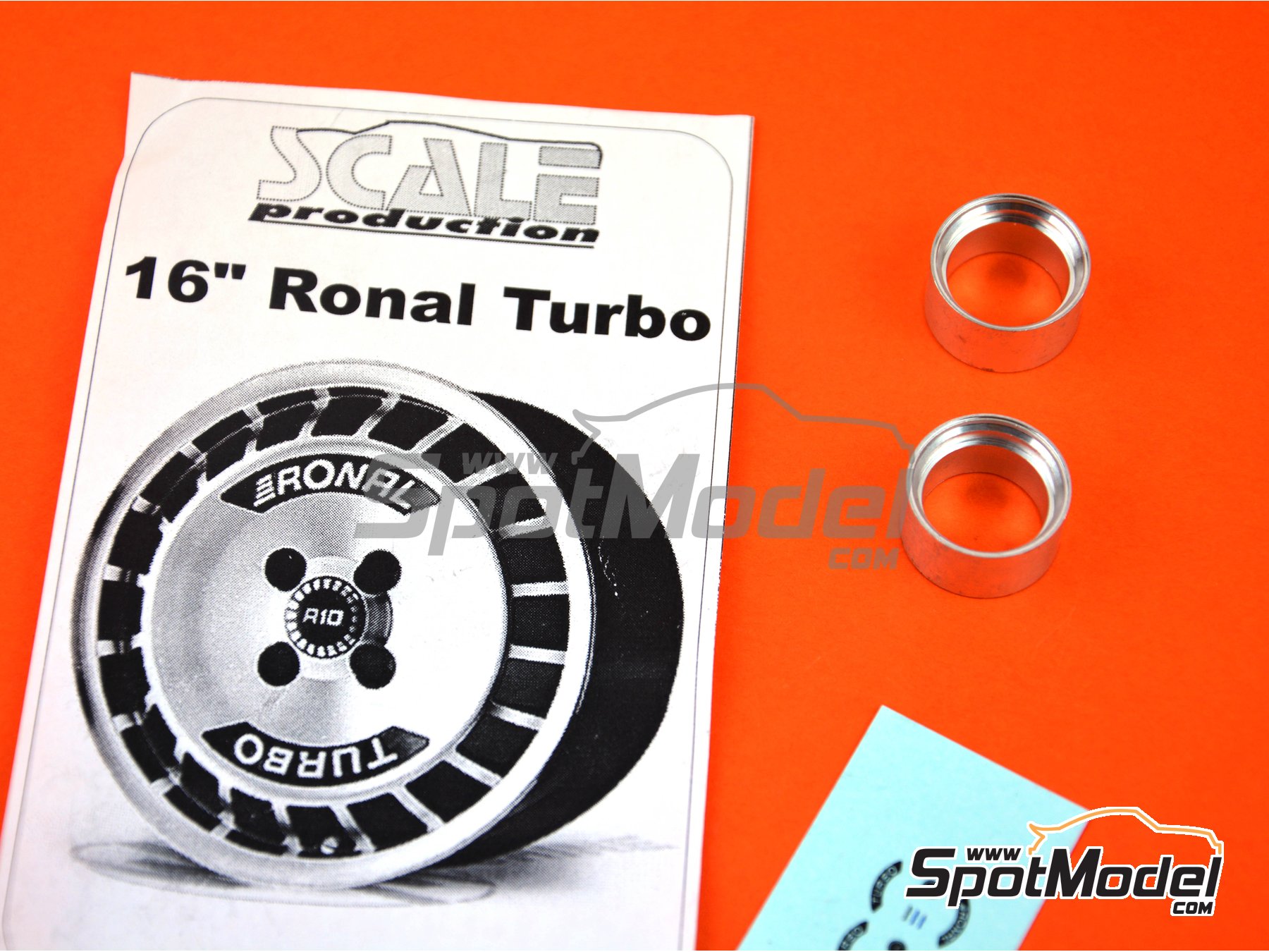 1:18 Scale RONAL TURBO 16 INCH TUNING WHEELS WITH SEVERAL COLOR OPTIONS NEW!! 