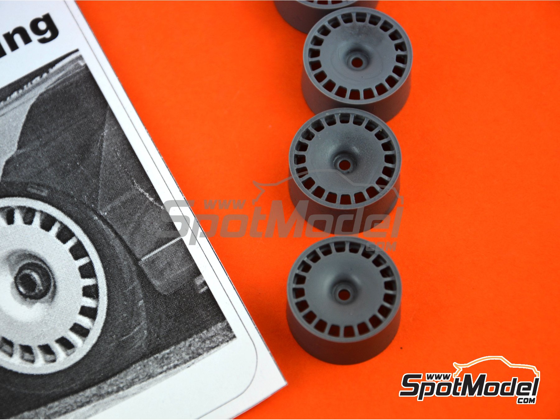 Image 6: OZ Racing DTM 18 pulgadas | Llantas en escala&nbsp;1/24 fabricado por Scale Production (ref.&nbsp;SPRF24106)