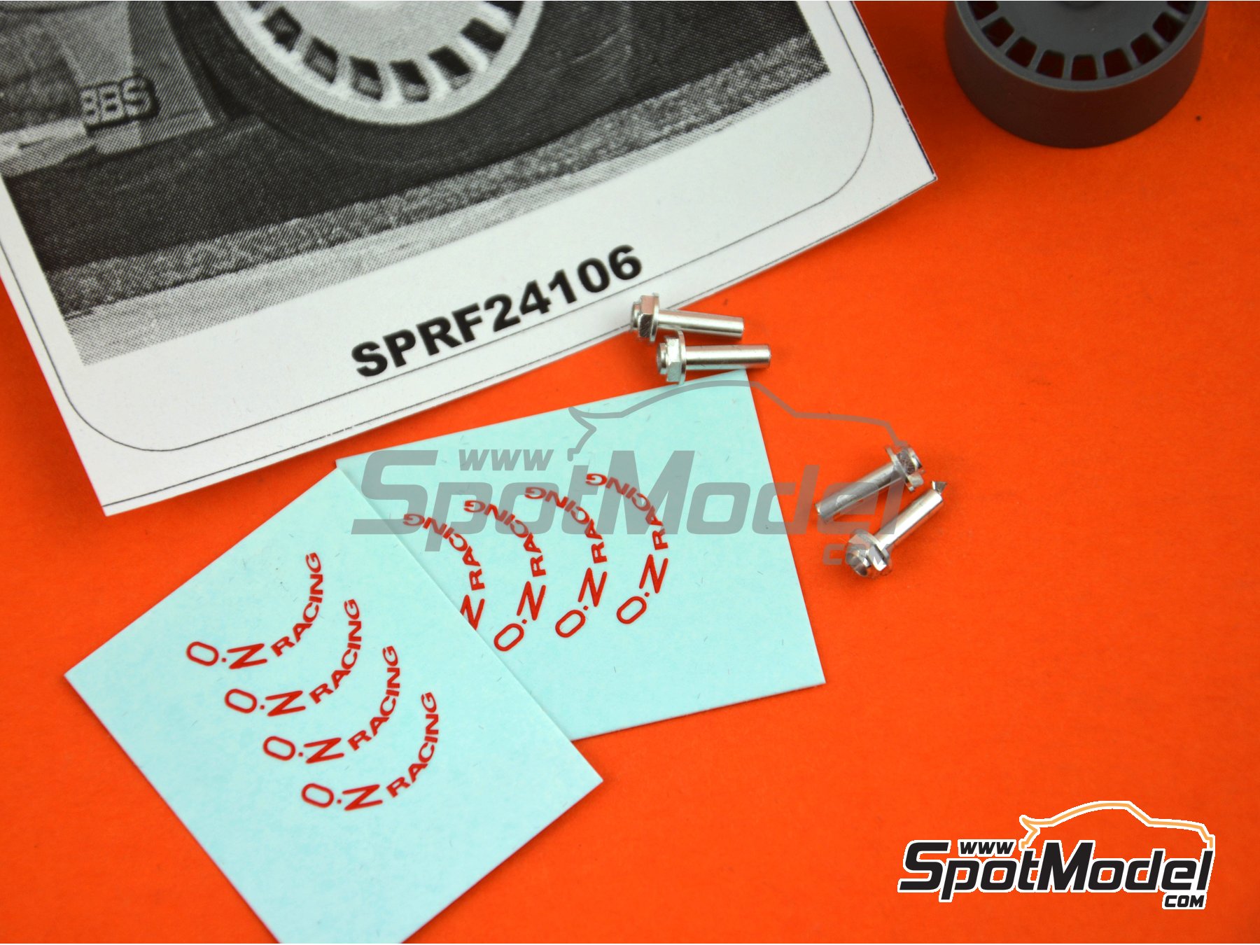Image 7: OZ Racing DTM 18 pulgadas | Llantas en escala&nbsp;1/24 fabricado por Scale Production (ref.&nbsp;SPRF24106)
