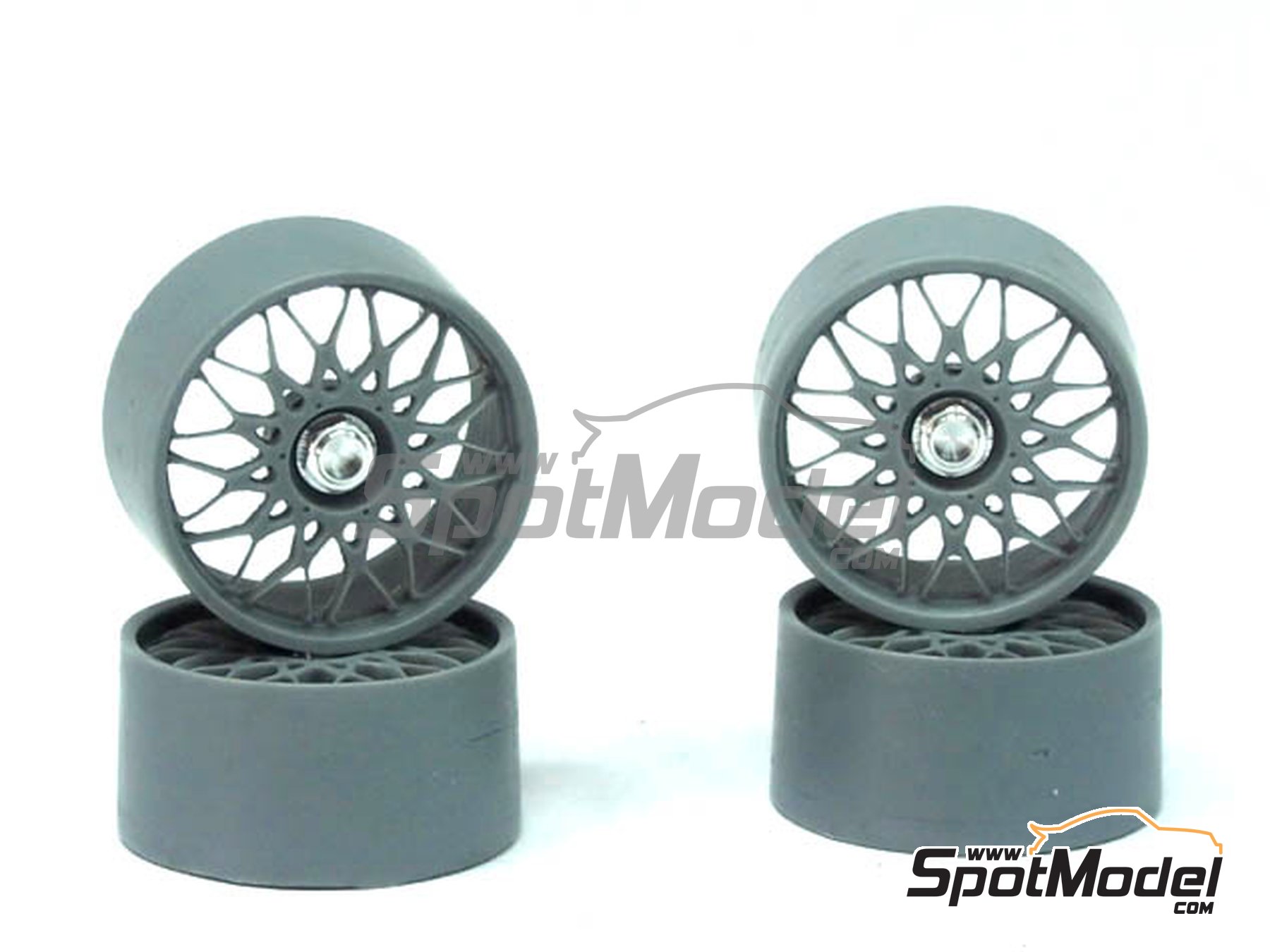Image 1: BBS DTM 18 inches | Rims in 1/24 scale manufactured by Scale Production (ref.&nbsp;SPRF24123)