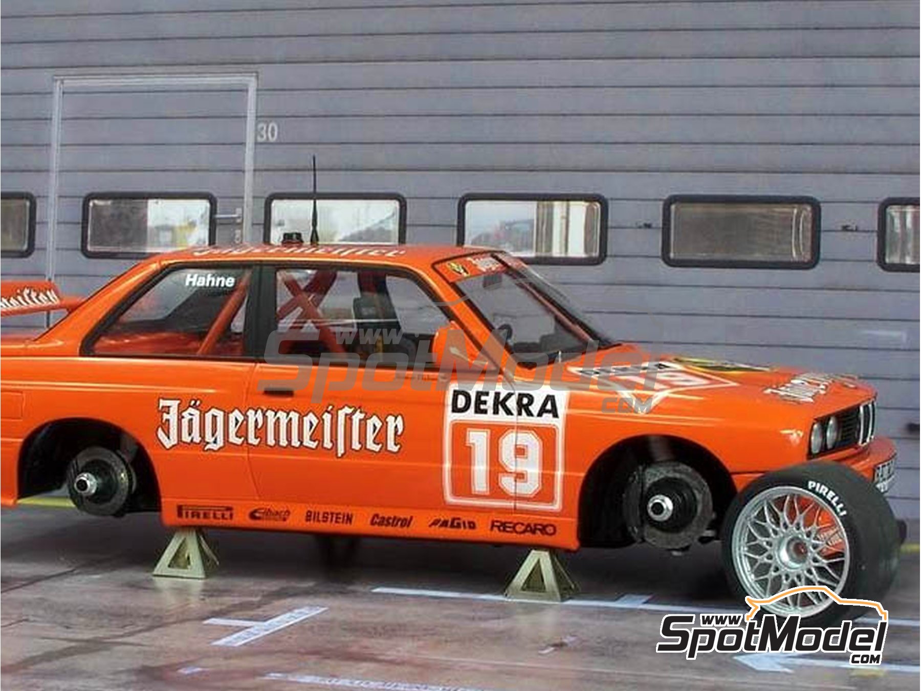 Image 3: BBS DTM 18 inches | Rims in 1/24 scale manufactured by Scale Production (ref.&nbsp;SPRF24123)