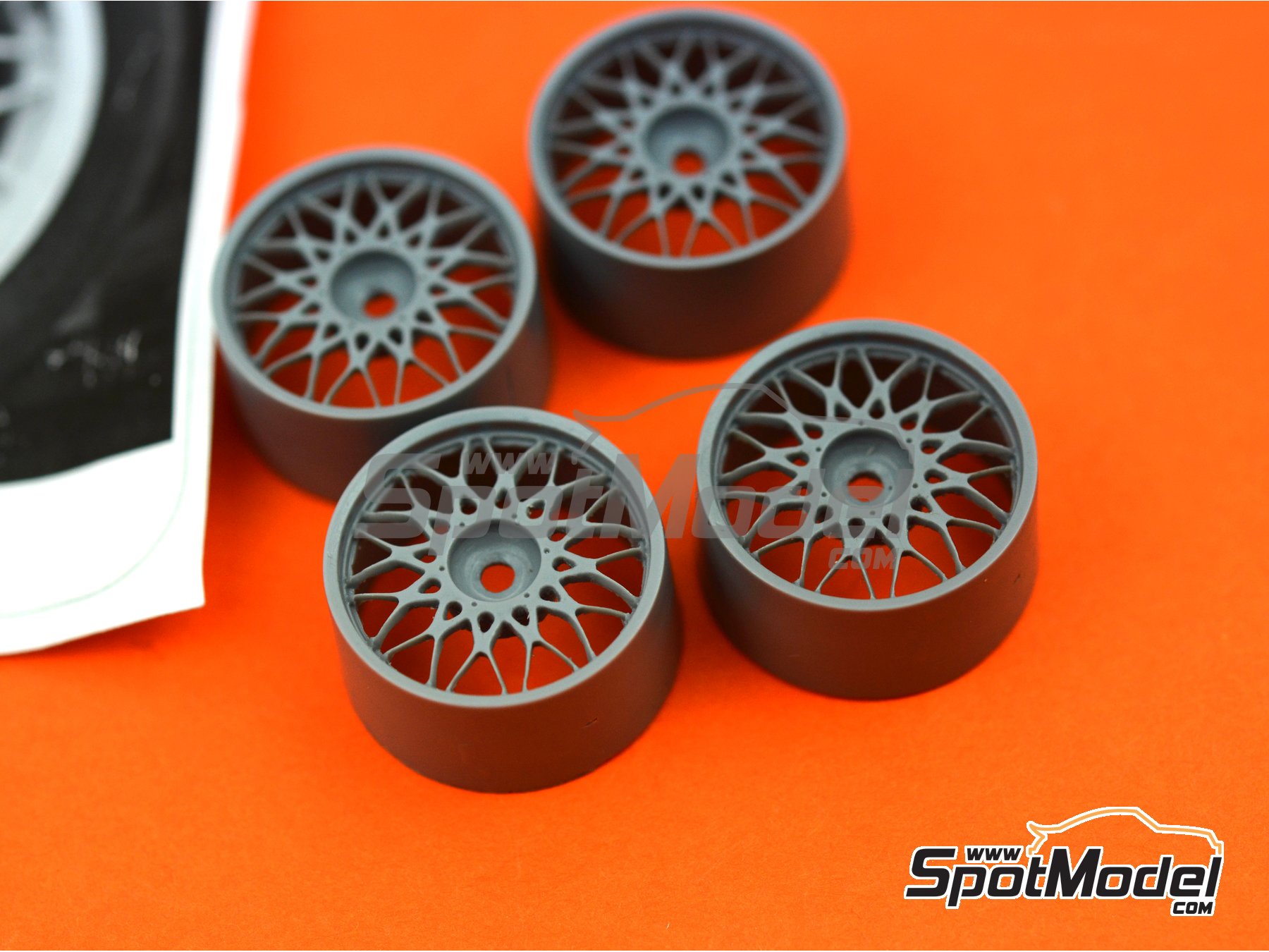 Image 7: BBS DTM 18 inches | Rims in 1/24 scale manufactured by Scale Production (ref.&nbsp;SPRF24123)