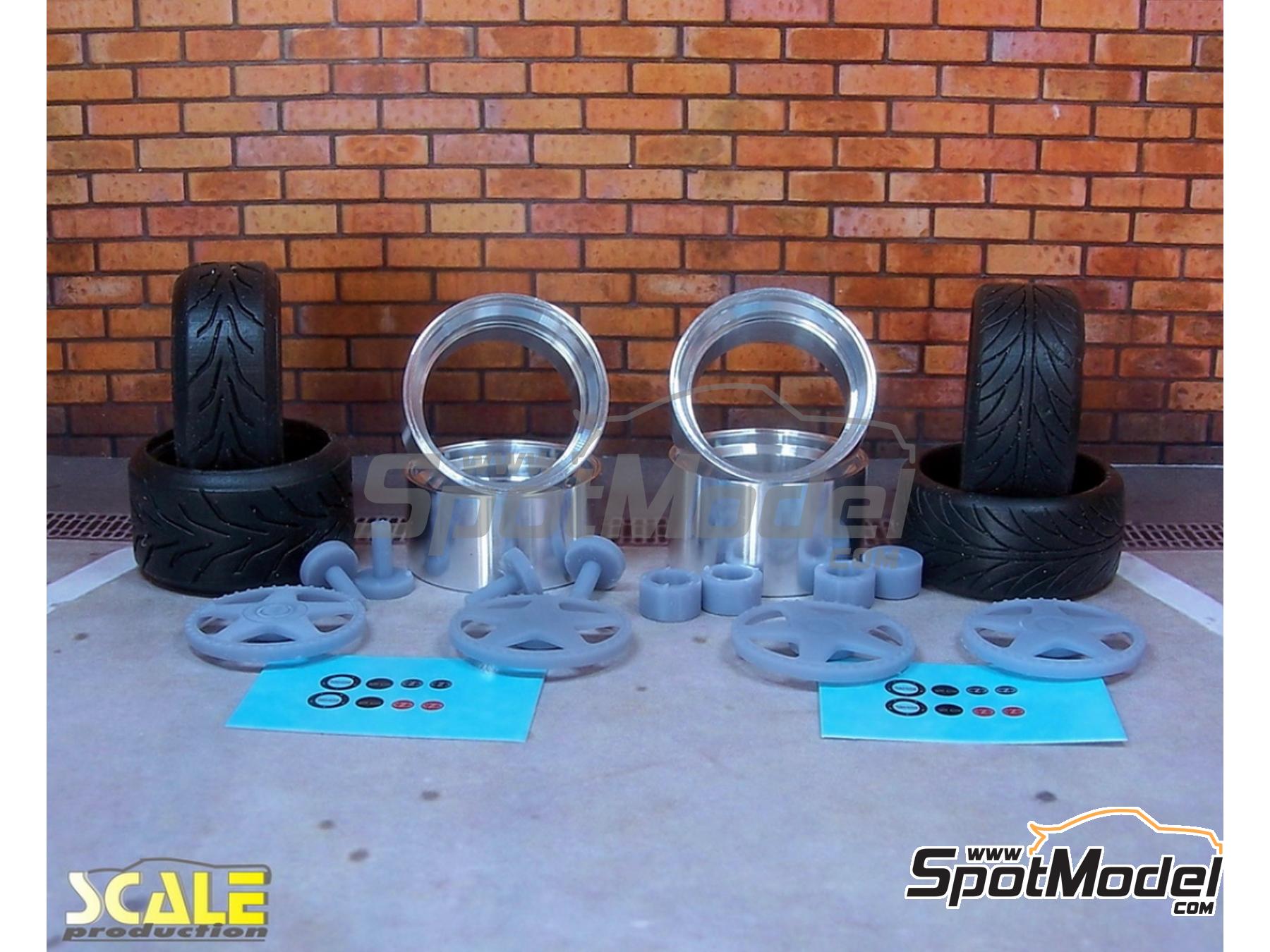 Image 2: OZ Futura 18 inches | Rims in 1/24 scale manufactured by Scale Production (ref. SPRF24164)