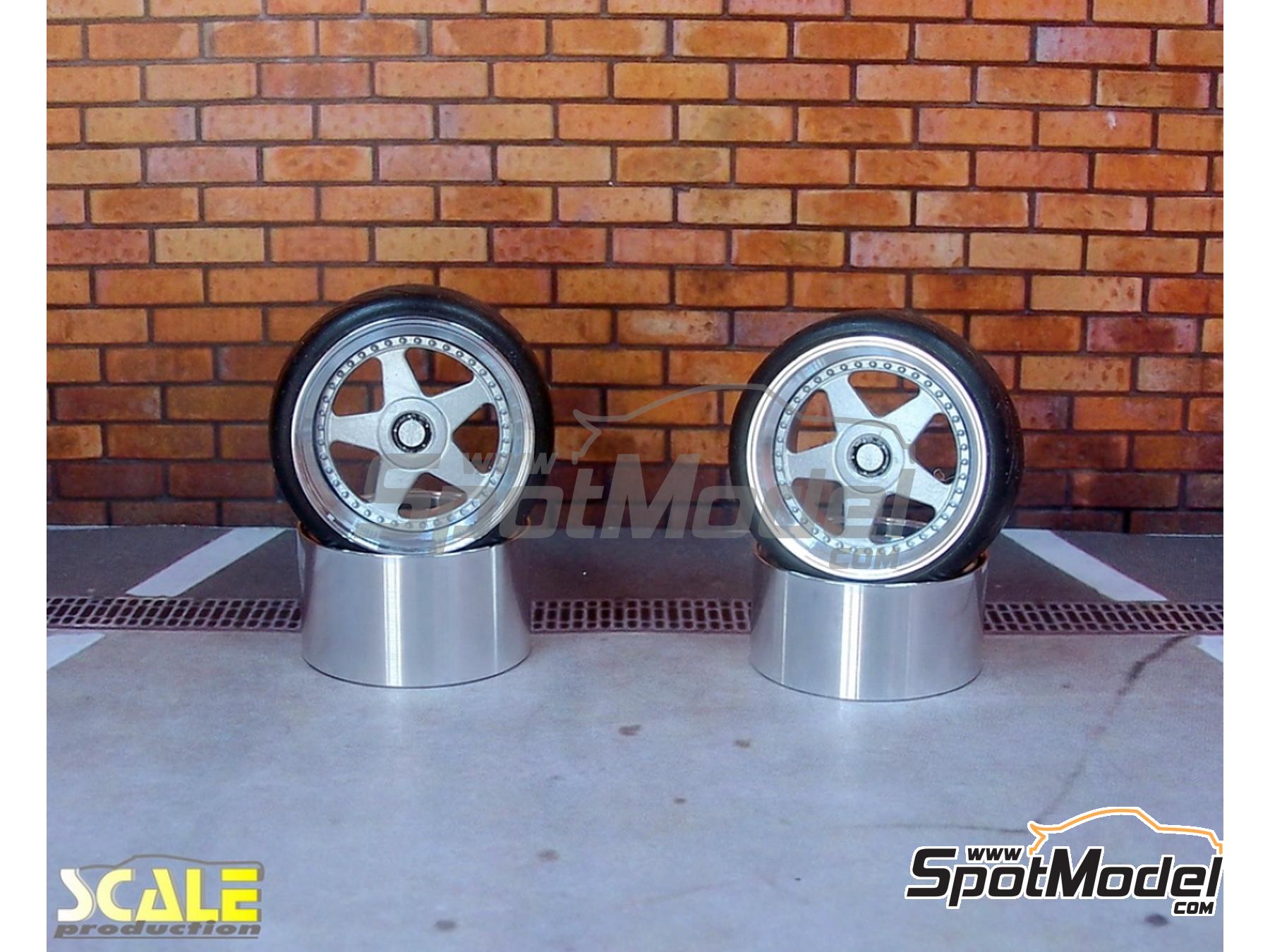 Image 4: OZ Futura 18 inches | Rims in 1/24 scale manufactured by Scale Production (ref. SPRF24164)