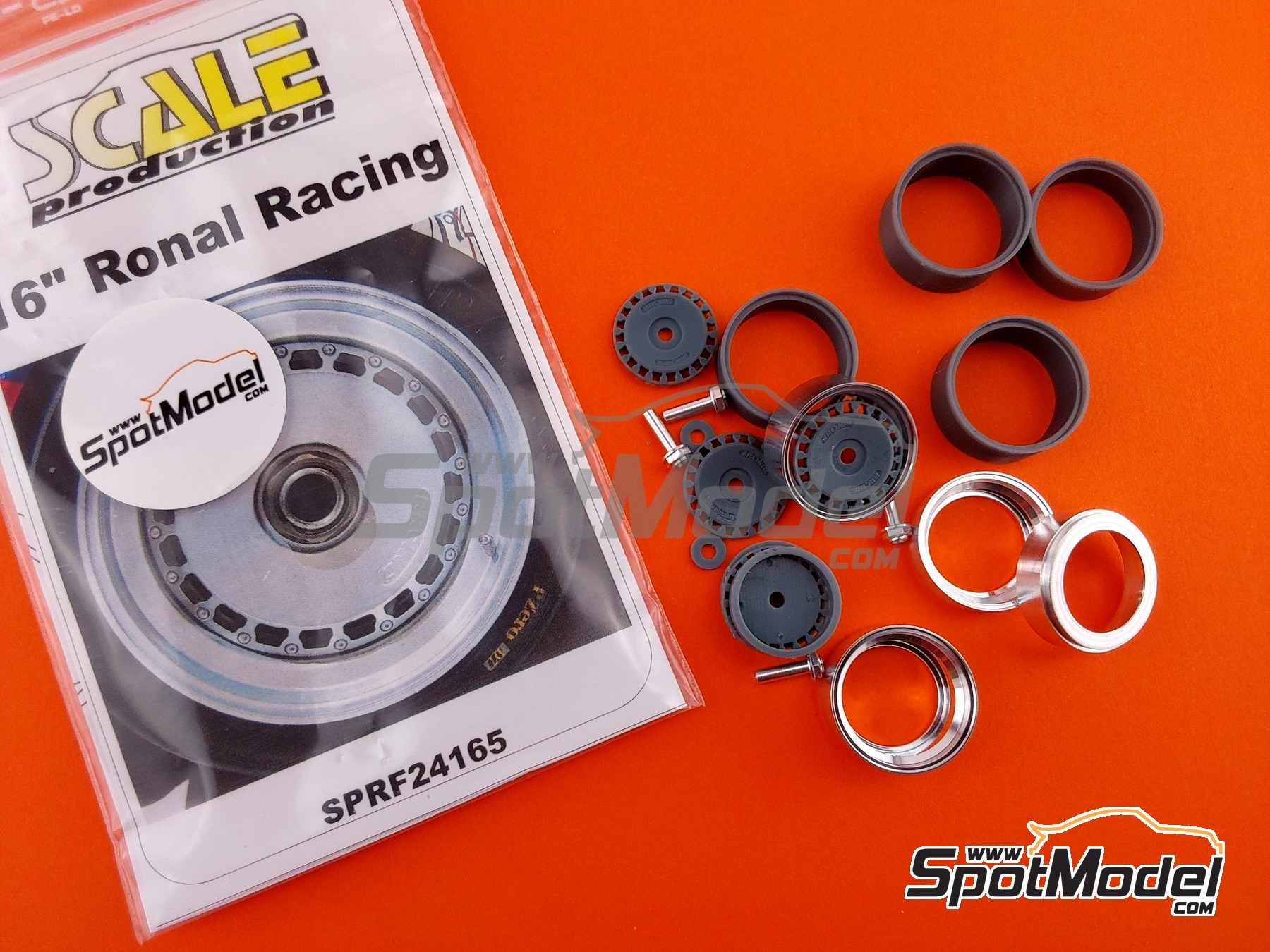 Image 2: Ronal de 16 pulgadas | Llantas en escala&nbsp;1/24 fabricado por Scale Production (ref.&nbsp;SPRF24165)