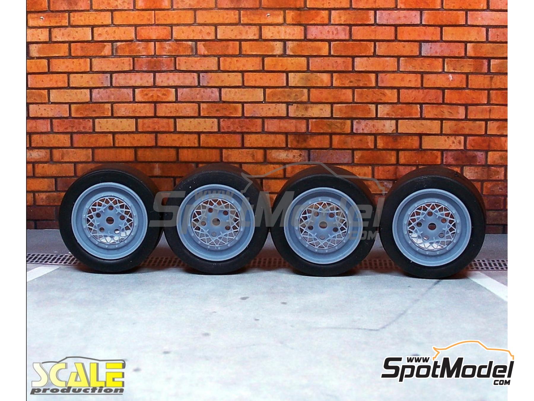 Image 1: 15-inch E75 BBS | Rims in 1/24 scale manufactured by Scale Production (ref.&nbsp;SPRF24198)