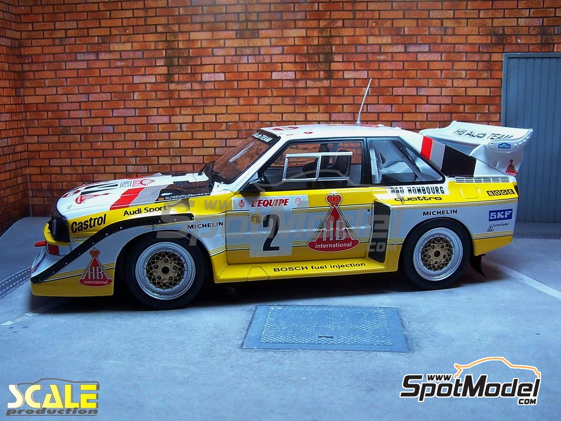 Image 3: 15-inch E75 BBS | Rims in 1/24 scale manufactured by Scale Production (ref.&nbsp;SPRF24198)