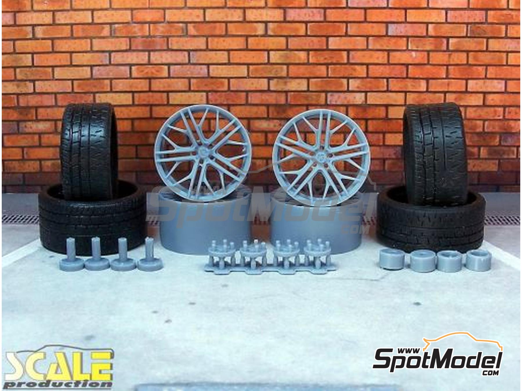 Scale Production SPRF24218: Rims 1/24 scale - MB Design SF1 21 inches ...